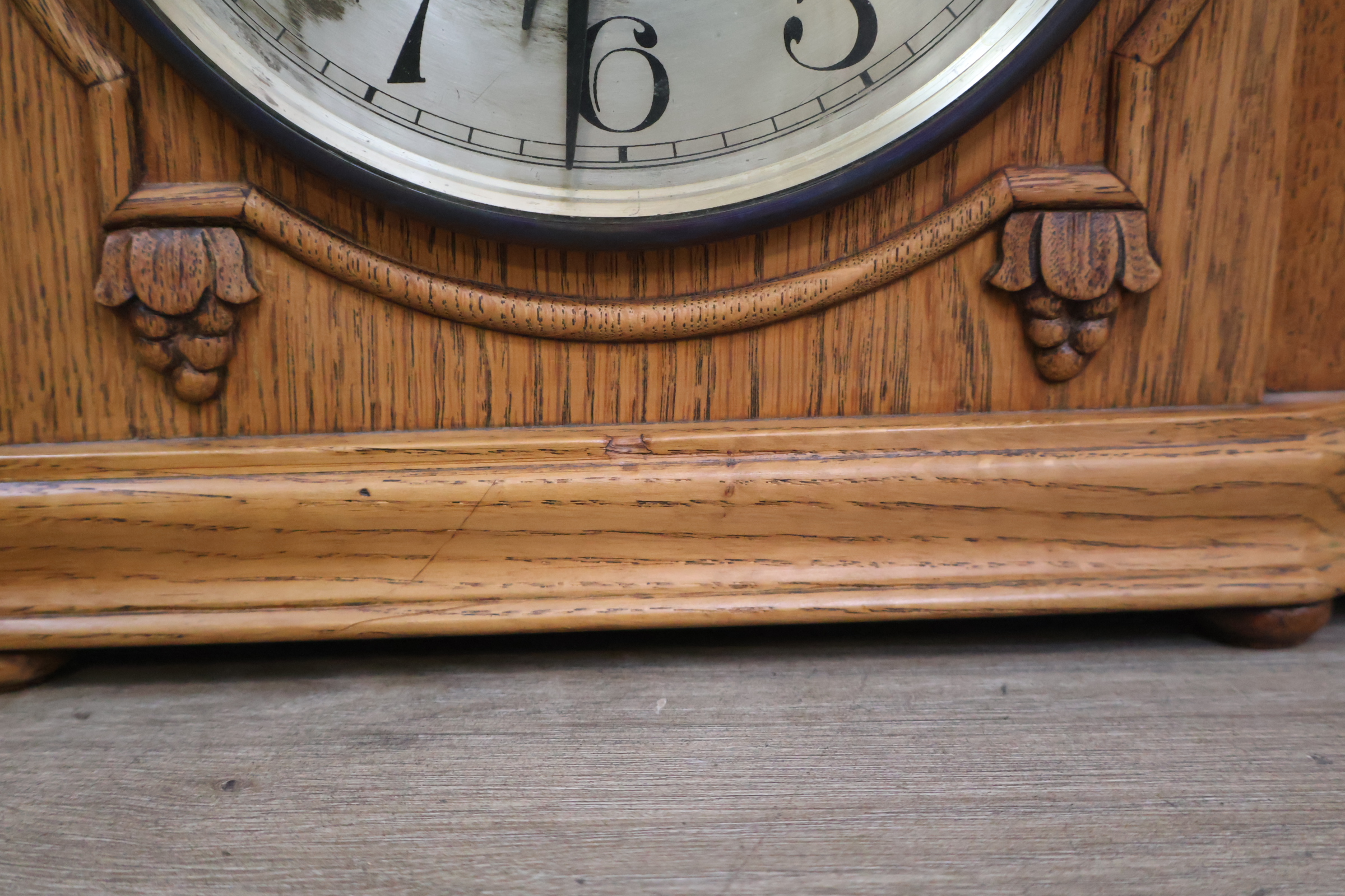 Antieke houten mantelklok – foto 10 – kavel bij GSD Auctions, Zoeterwoude