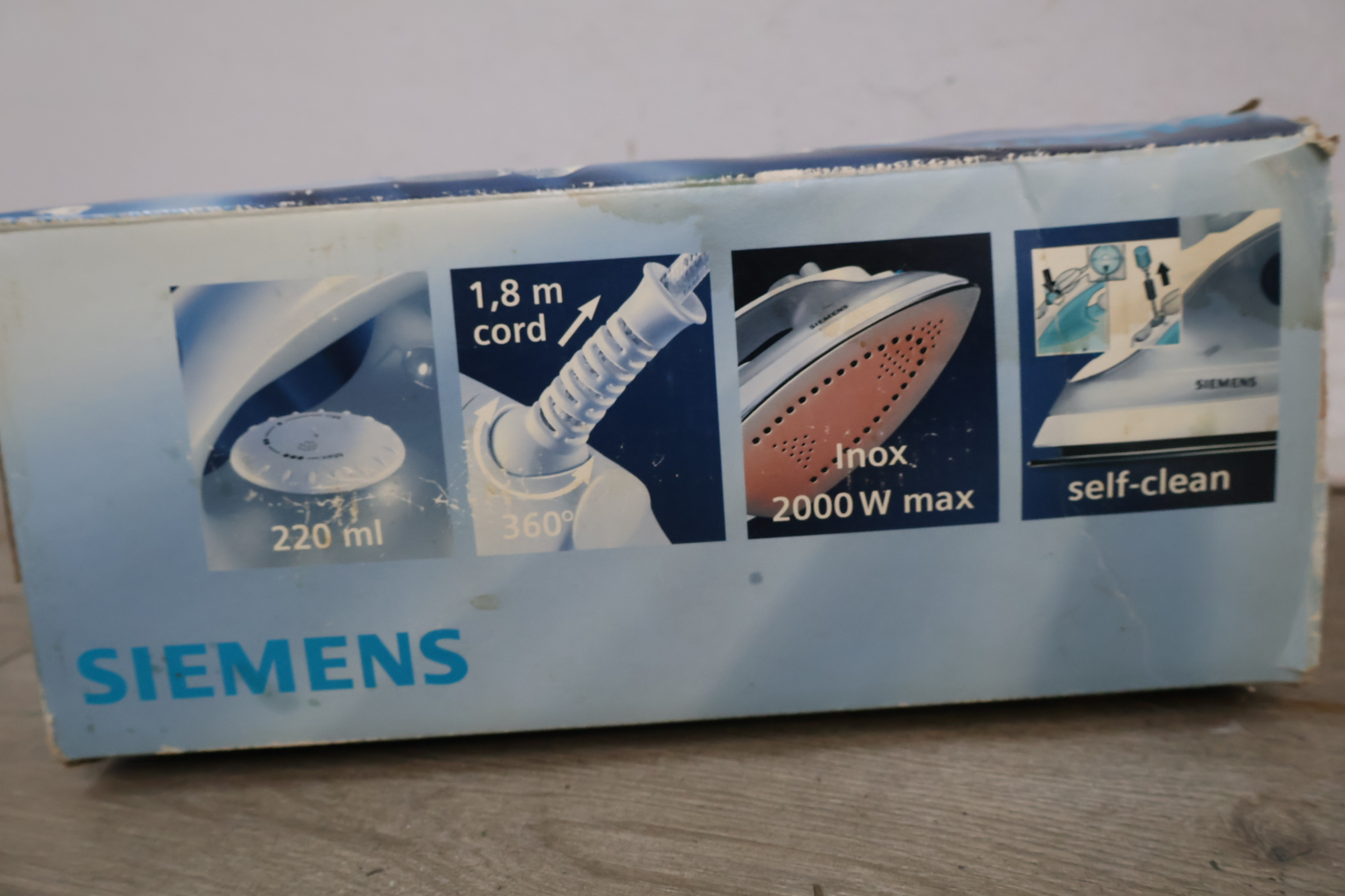 Siemens stoomstrijkijzer 2000W – foto 4 – kavel bij GSD Auctions, Zoeterwoude