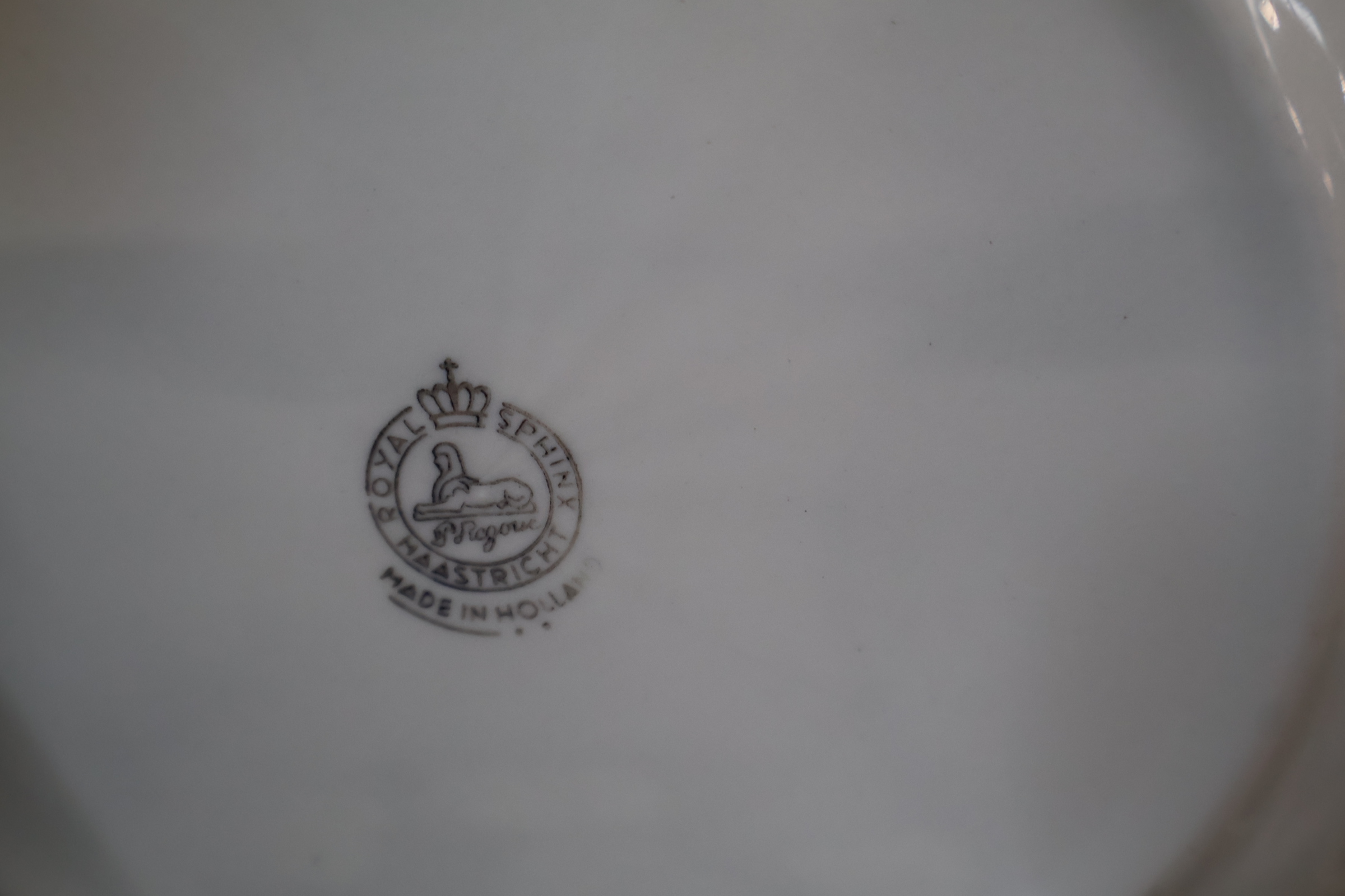 Compleet servies met bruine rand – foto 9 – kavel bij GSD Auctions, Zoeterwoude