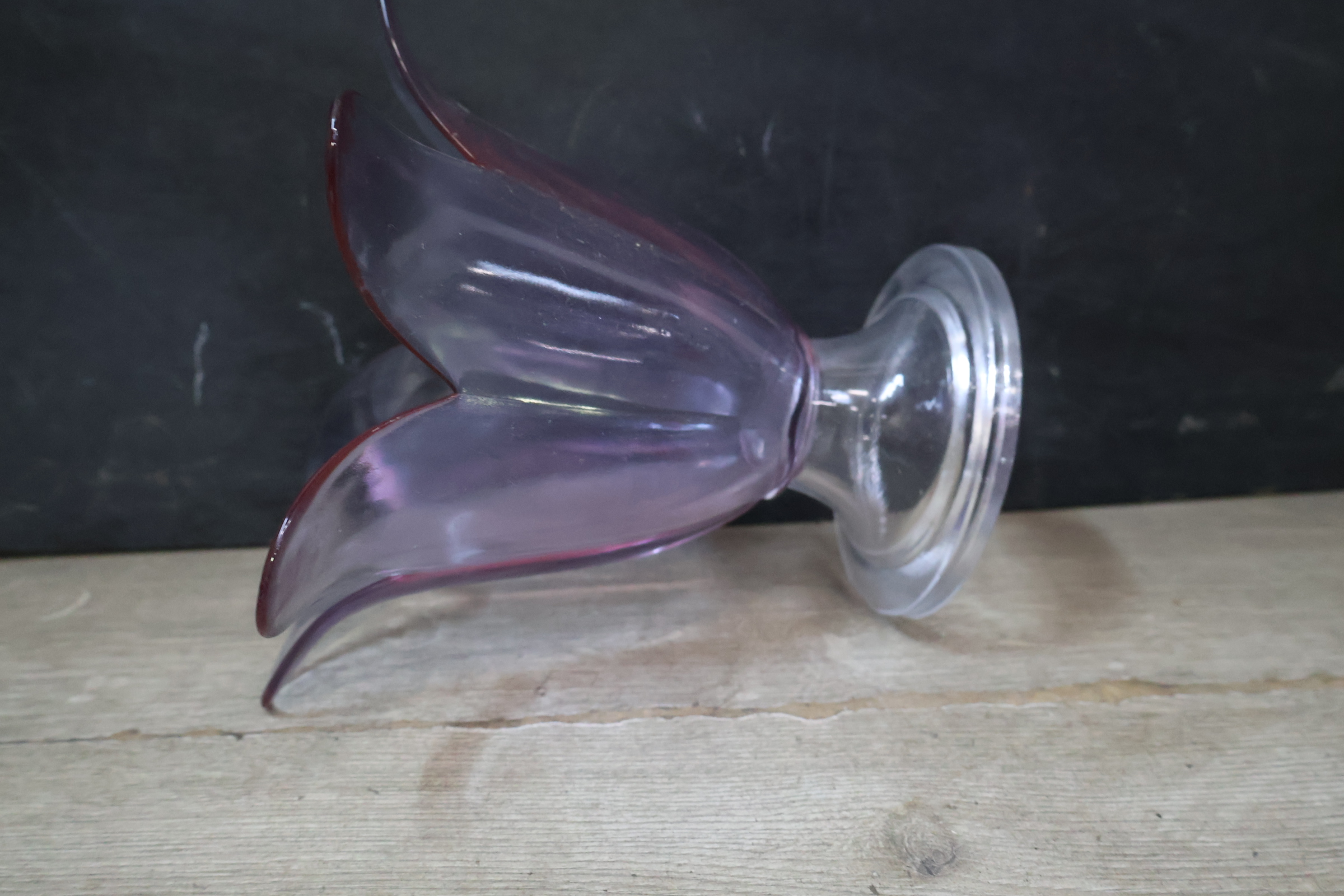 Transparante kristallen vazen – foto 7 – kavel bij GSD Auctions, Zoeterwoude