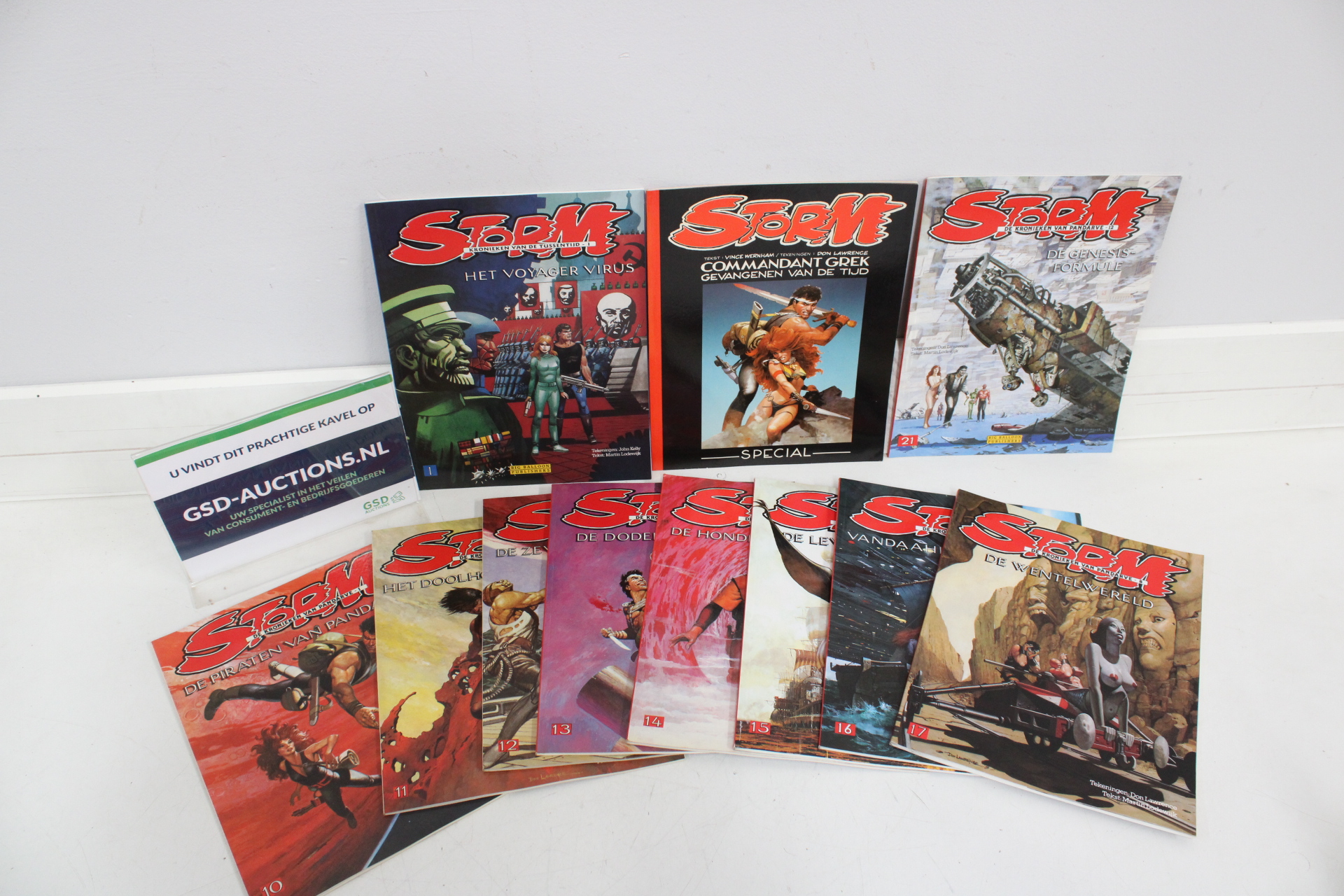 Storm Stripboeken set – kavel bij GSD Auctions, Zoeterwoude