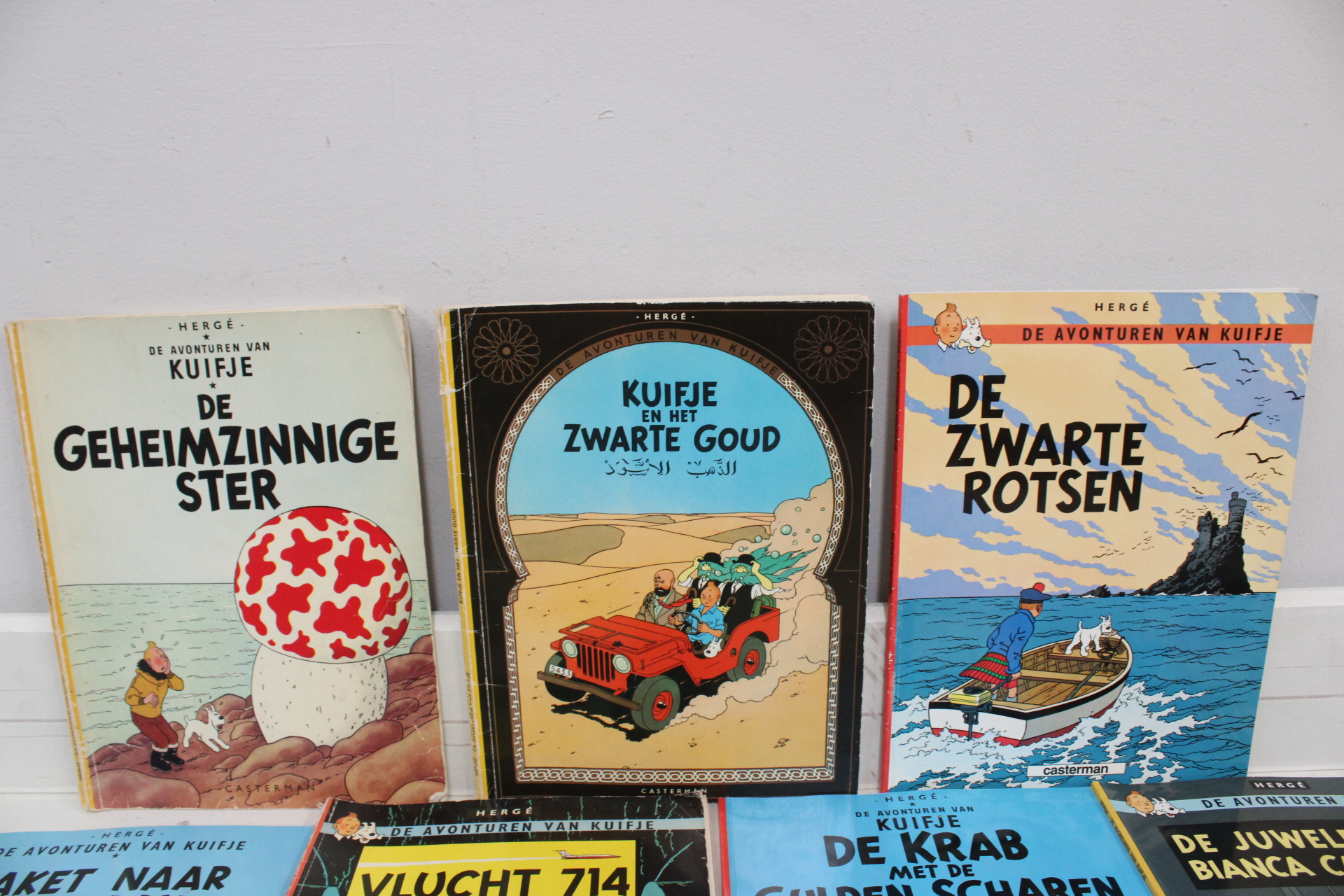 Verzameling Kuifje stripboeken van Hergé – foto 3 – kavel bij GSD Auctions, Zoeterwoude