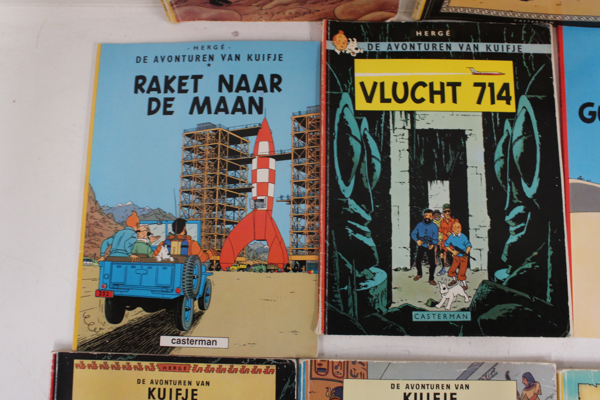 Verzameling Kuifje stripboeken van Hergé – foto 4 – kavel bij GSD Auctions, Zoeterwoude