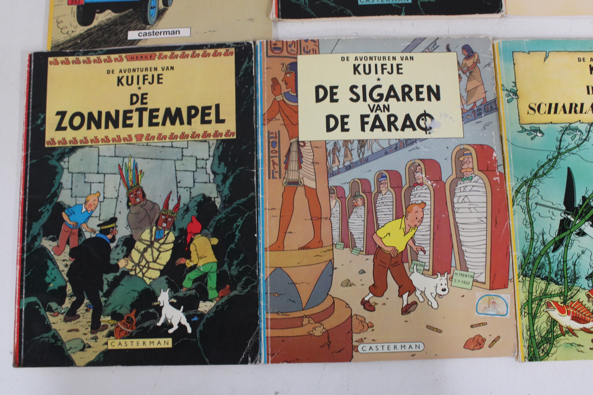 Verzameling Kuifje stripboeken van Hergé – foto 7 – kavel bij GSD Auctions, Zoeterwoude