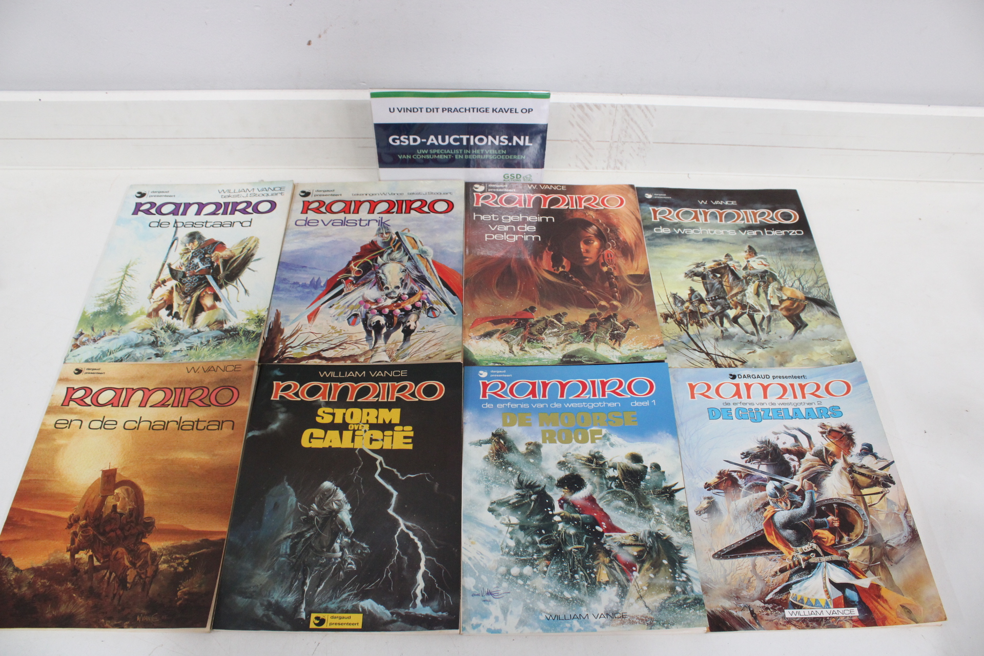 Set Ramiro strips van William Vance – kavel bij GSD Auctions, Zoeterwoude