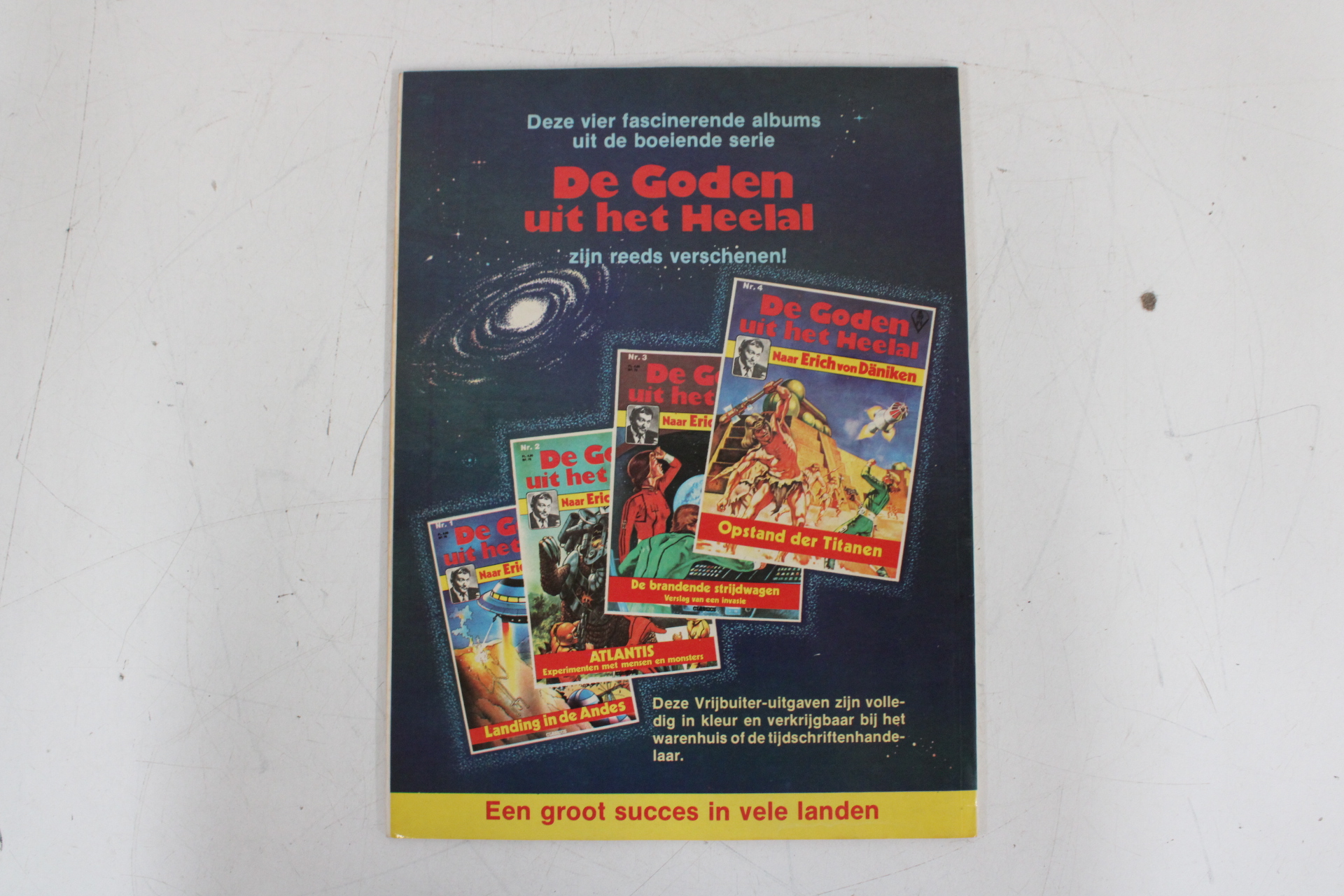 Stripboeken De Goden uit het Heelal nummer 1, 2, 3, 5 en 6 – foto 10 – kavel bij GSD Auctions, Zoeterwoude