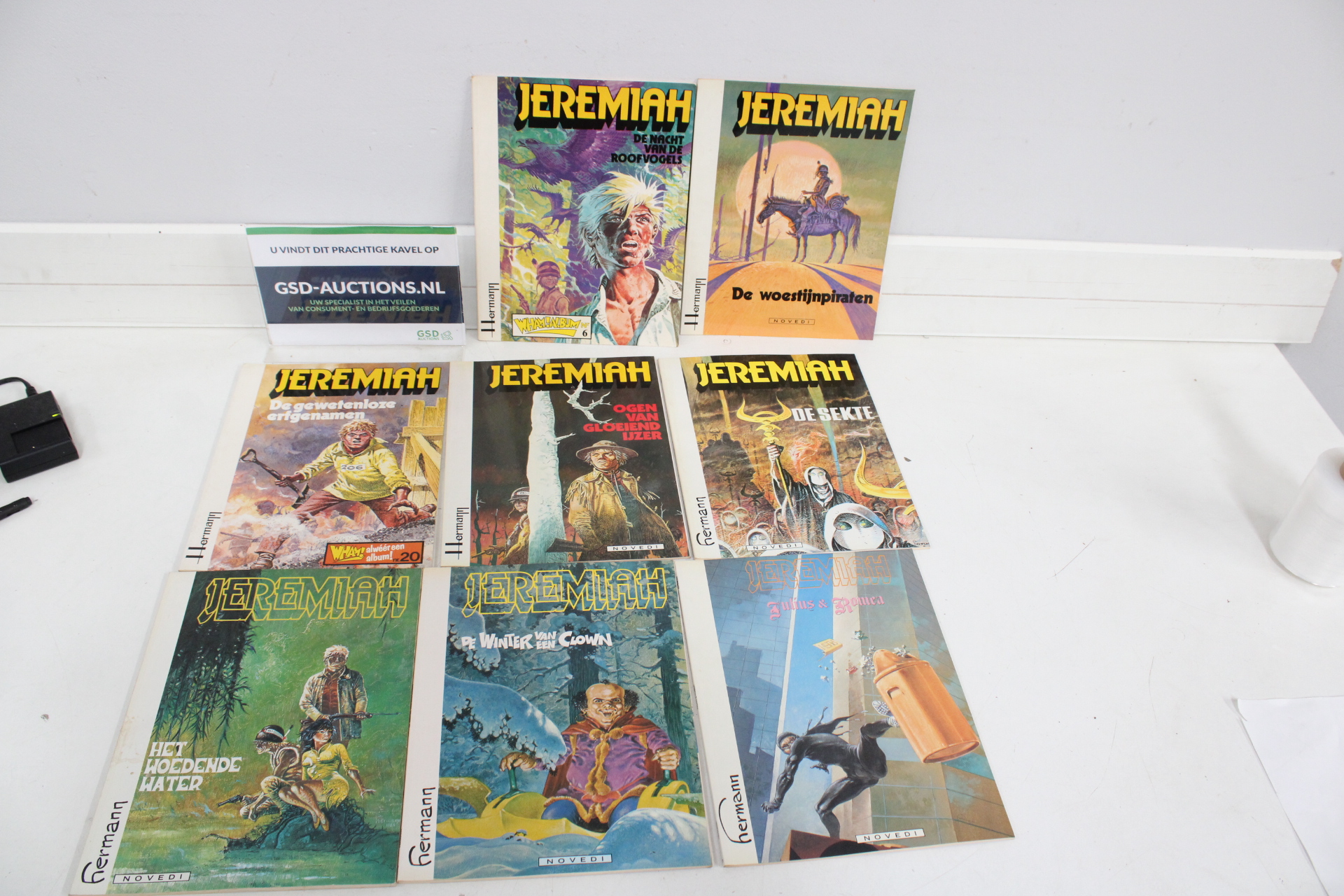 Verzameling Jeremiah stripboeken – kavel bij GSD Auctions, Zoeterwoude