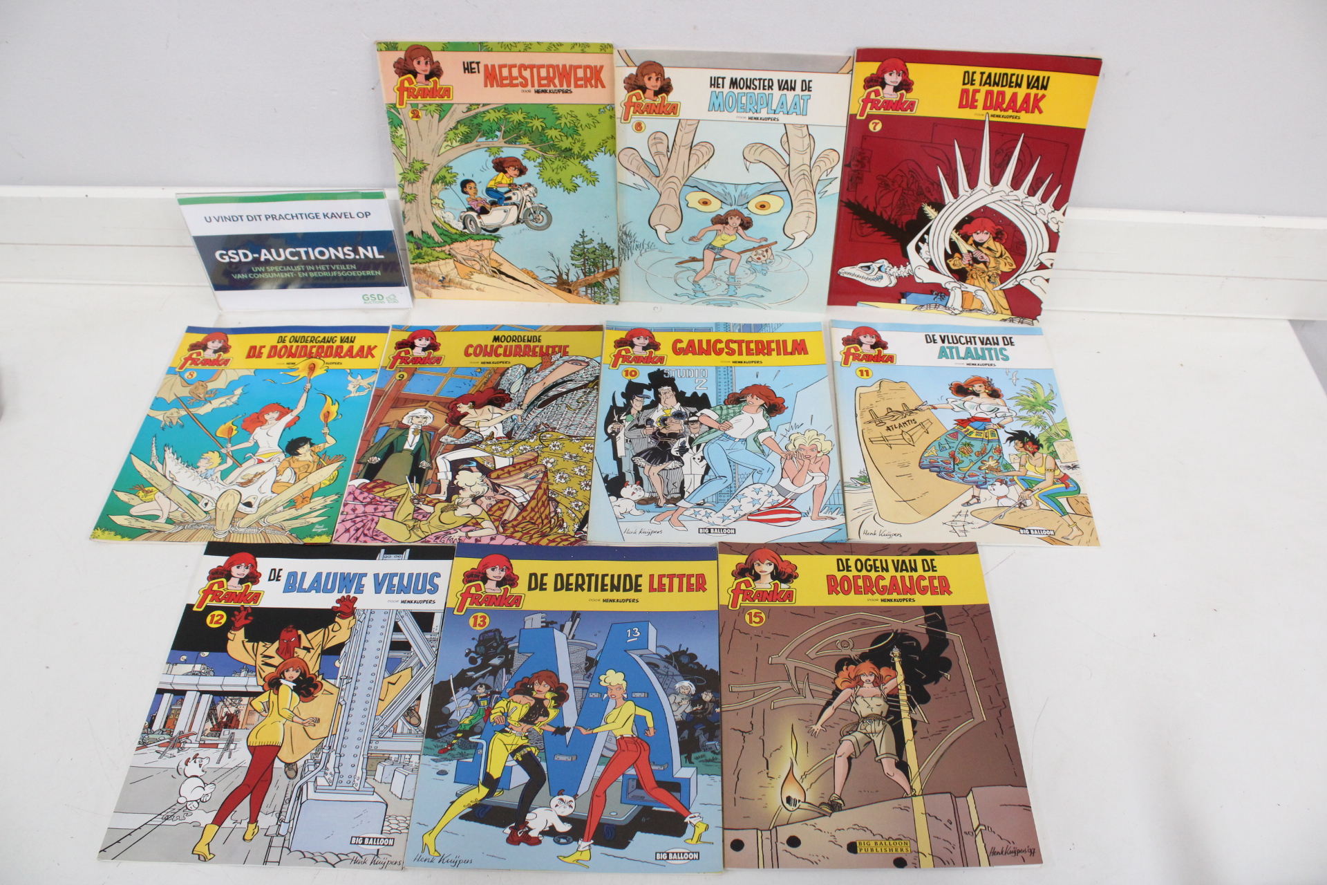 Franka stripboeken set – kavel bij GSD Auctions, Zoeterwoude