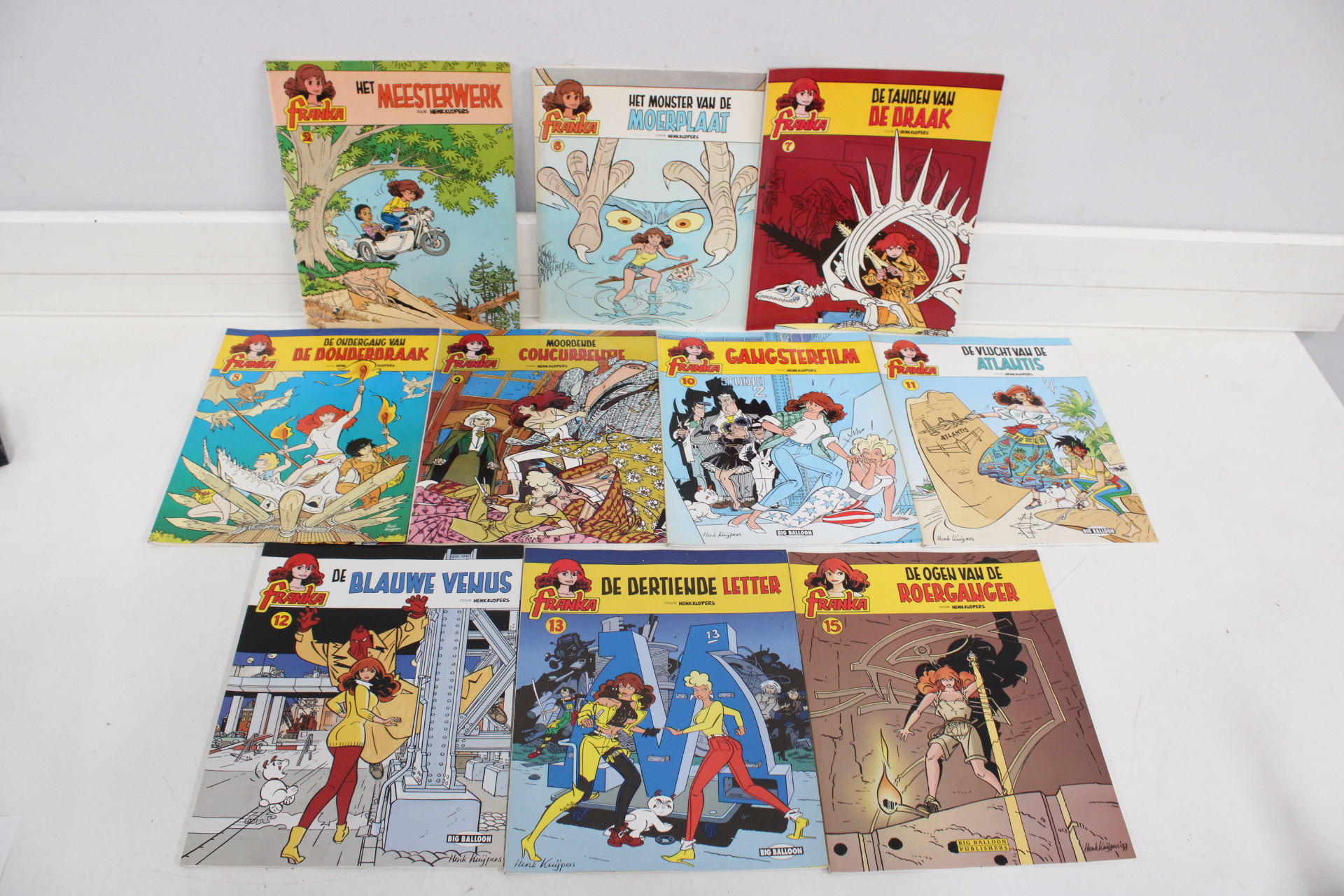 Franka stripboeken set – foto 2 – kavel bij GSD Auctions, Zoeterwoude