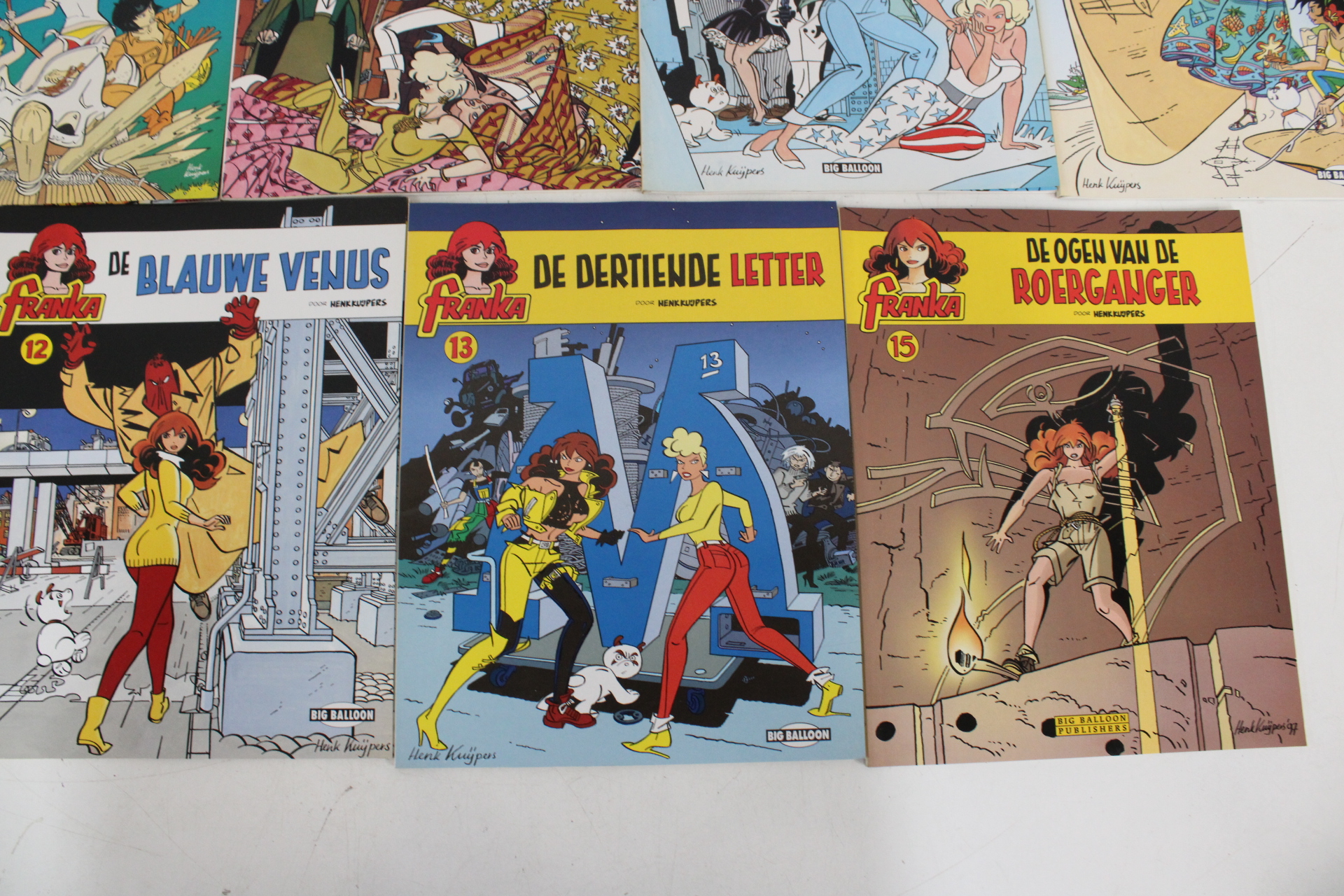 Franka stripboeken set – foto 6 – kavel bij GSD Auctions, Zoeterwoude
