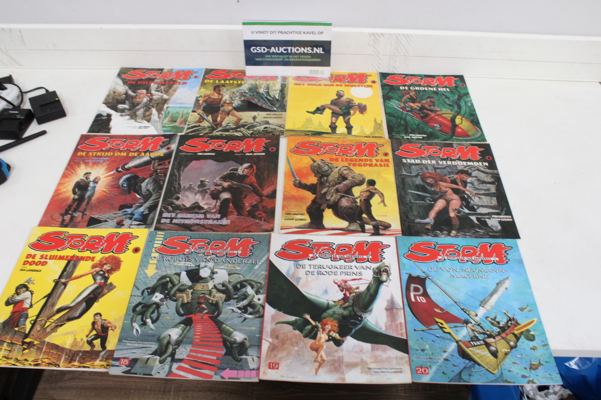 12 Storm Stripboeken – kavel bij GSD Auctions, Zoeterwoude