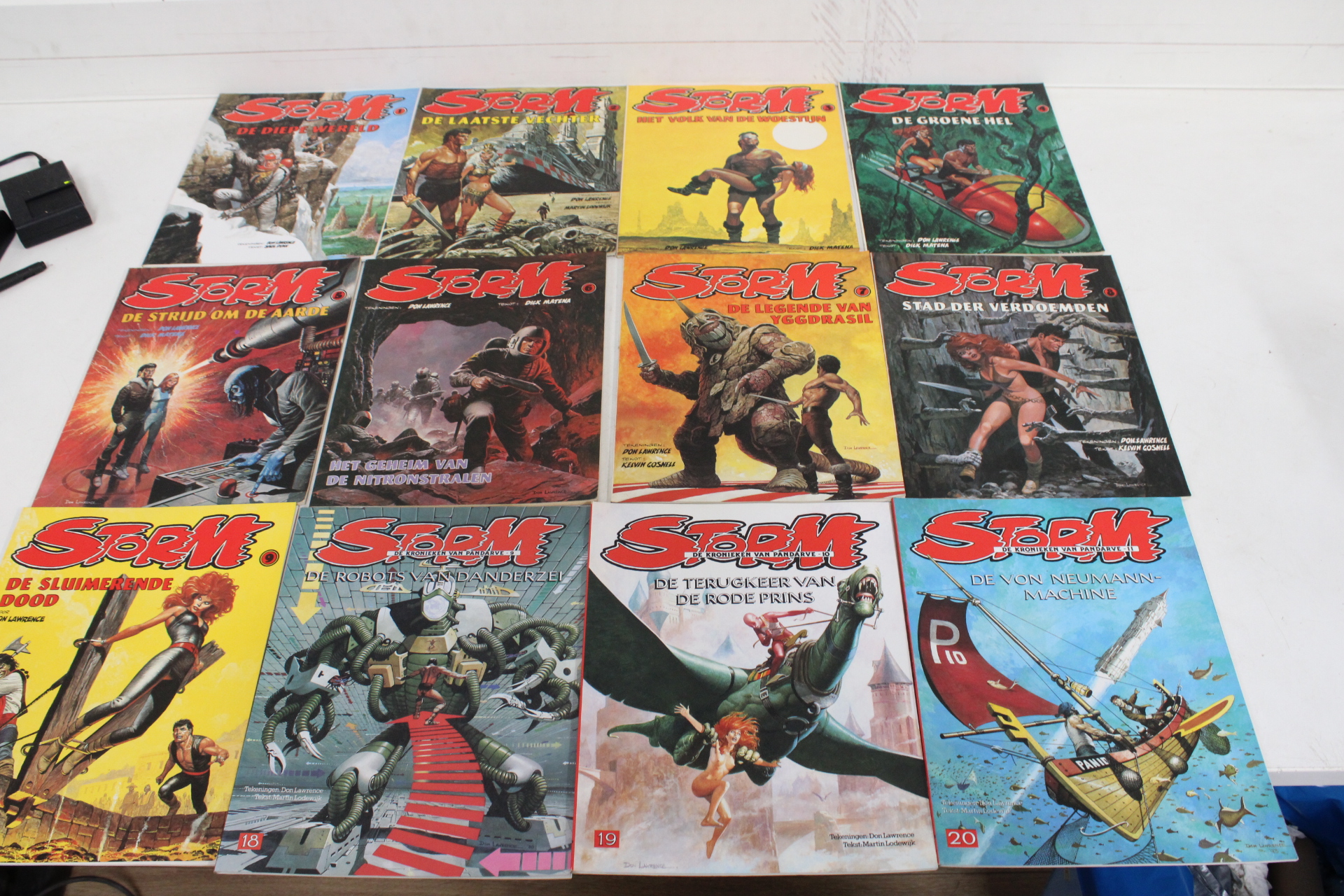 12 Storm Stripboeken – foto 2 – kavel bij GSD Auctions, Zoeterwoude