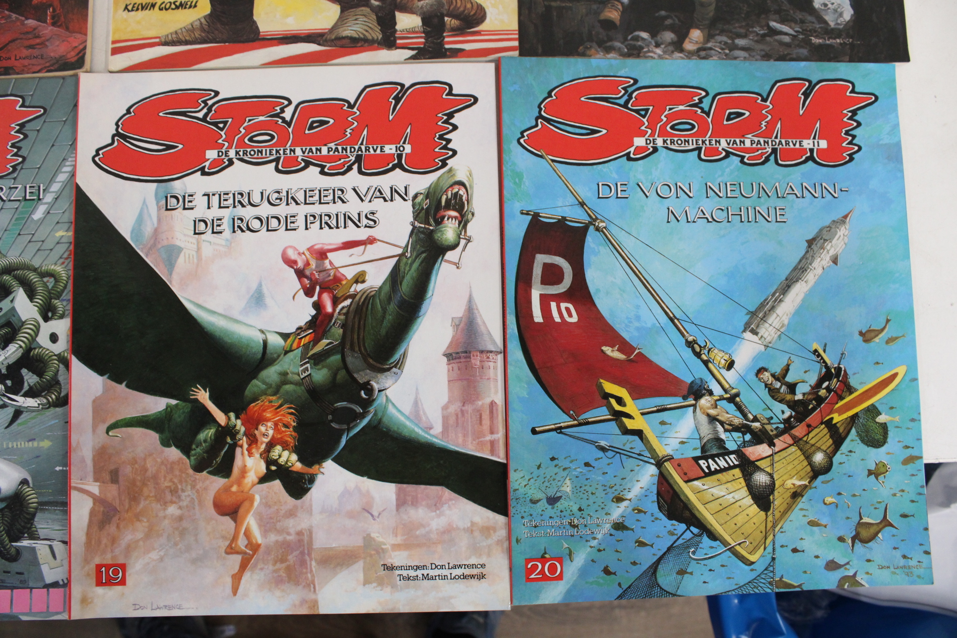 12 Storm Stripboeken – foto 8 – kavel bij GSD Auctions, Zoeterwoude