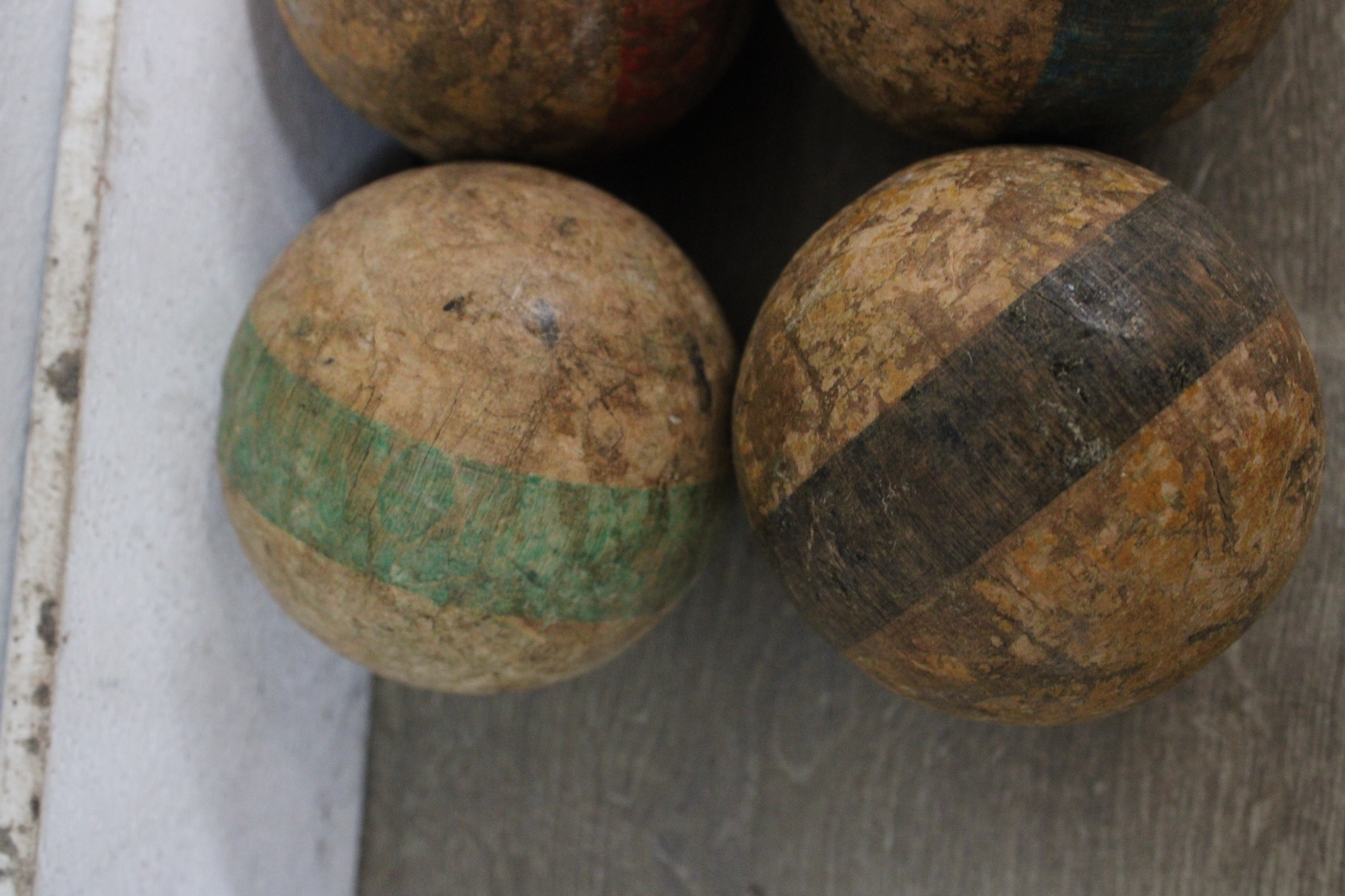 Set Croquetballen met stokken en poortjes – foto 6 – kavel bij GSD Auctions, Zoeterwoude