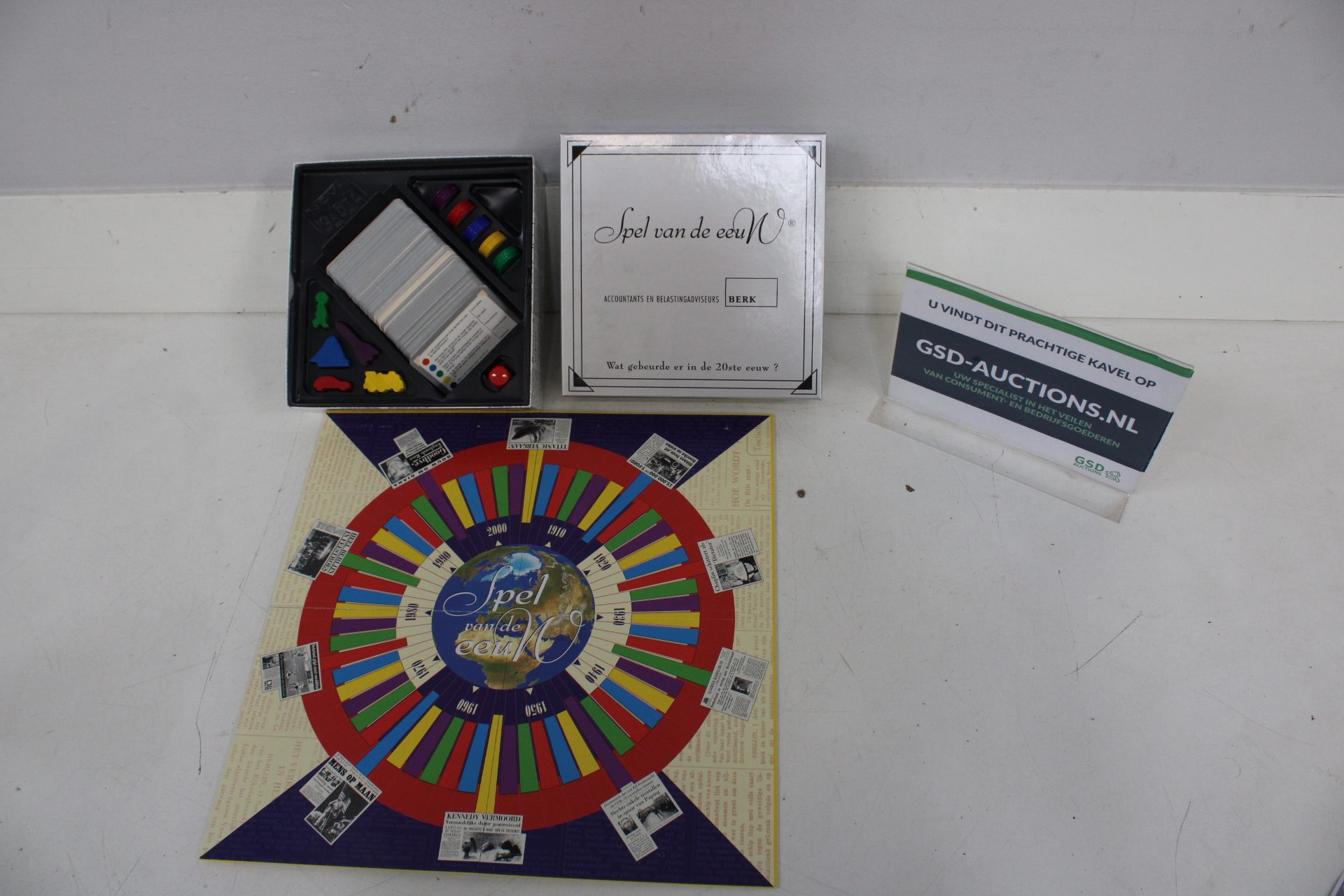 Spel van de Eeuw bordspel – kavel bij GSD Auctions, Zoeterwoude