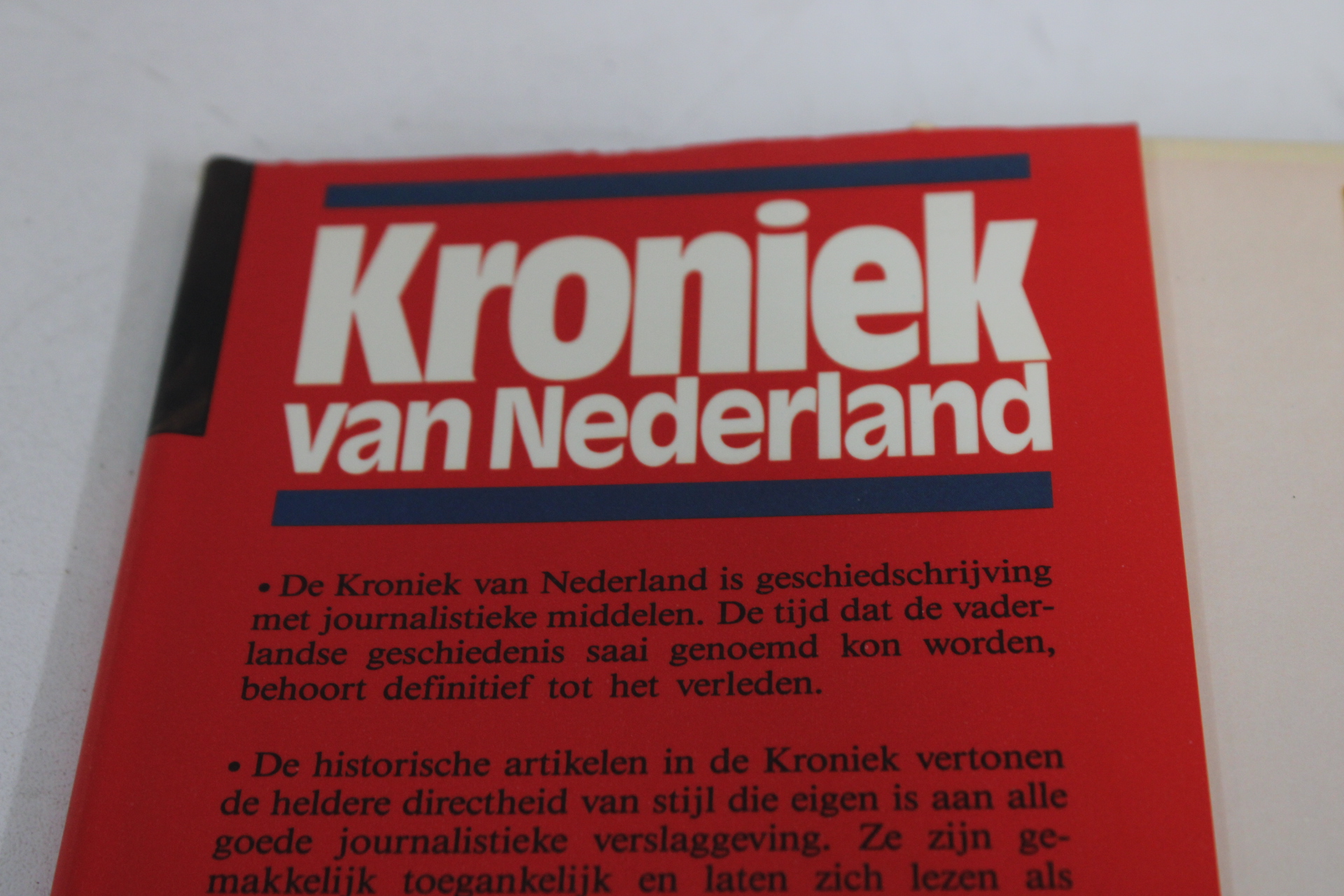 Boek Kroniek van Nederland - Agon Elsevier – foto 5 – kavel bij GSD Auctions, Zoeterwoude