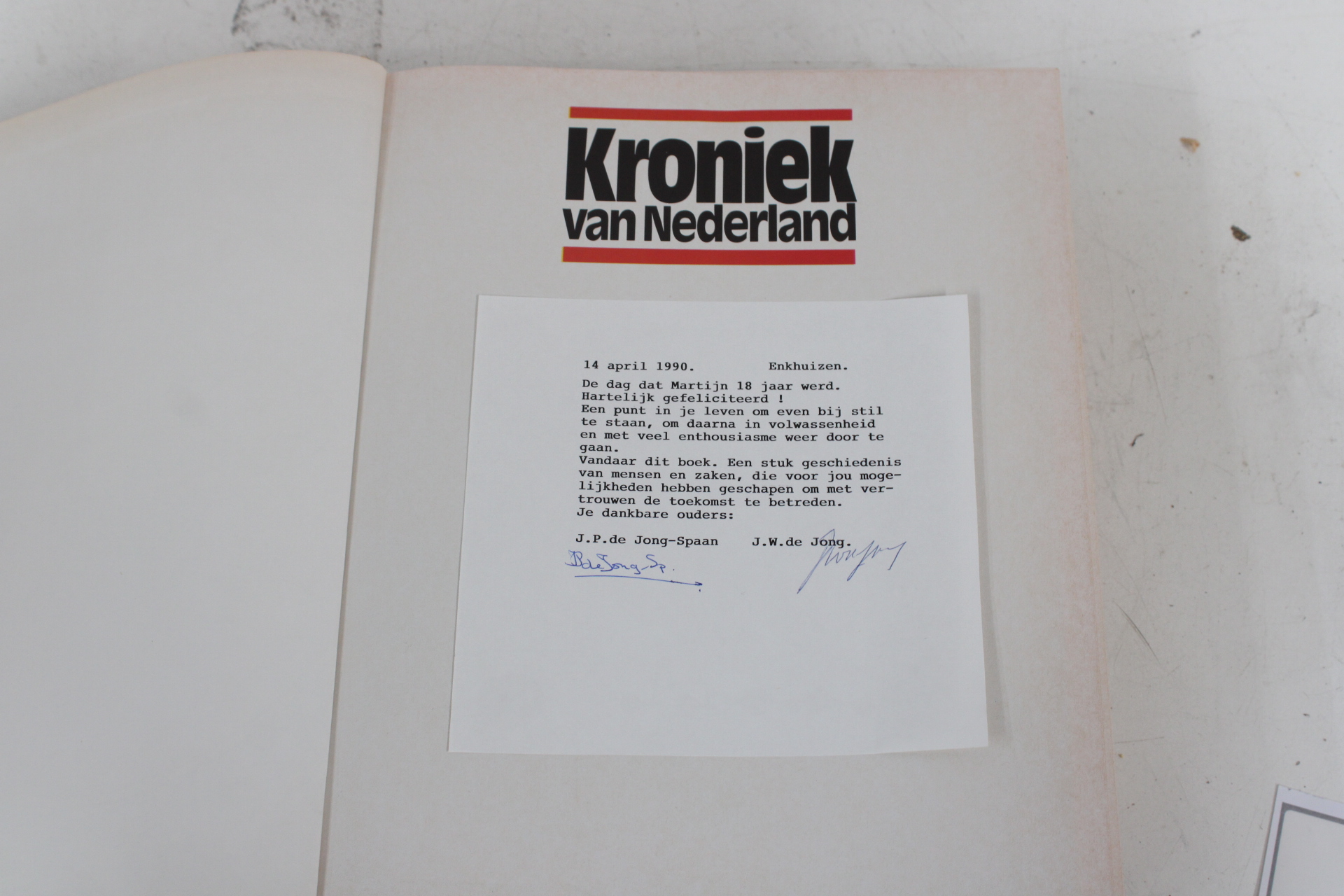Boek Kroniek van Nederland - Agon Elsevier – foto 9 – kavel bij GSD Auctions, Zoeterwoude
