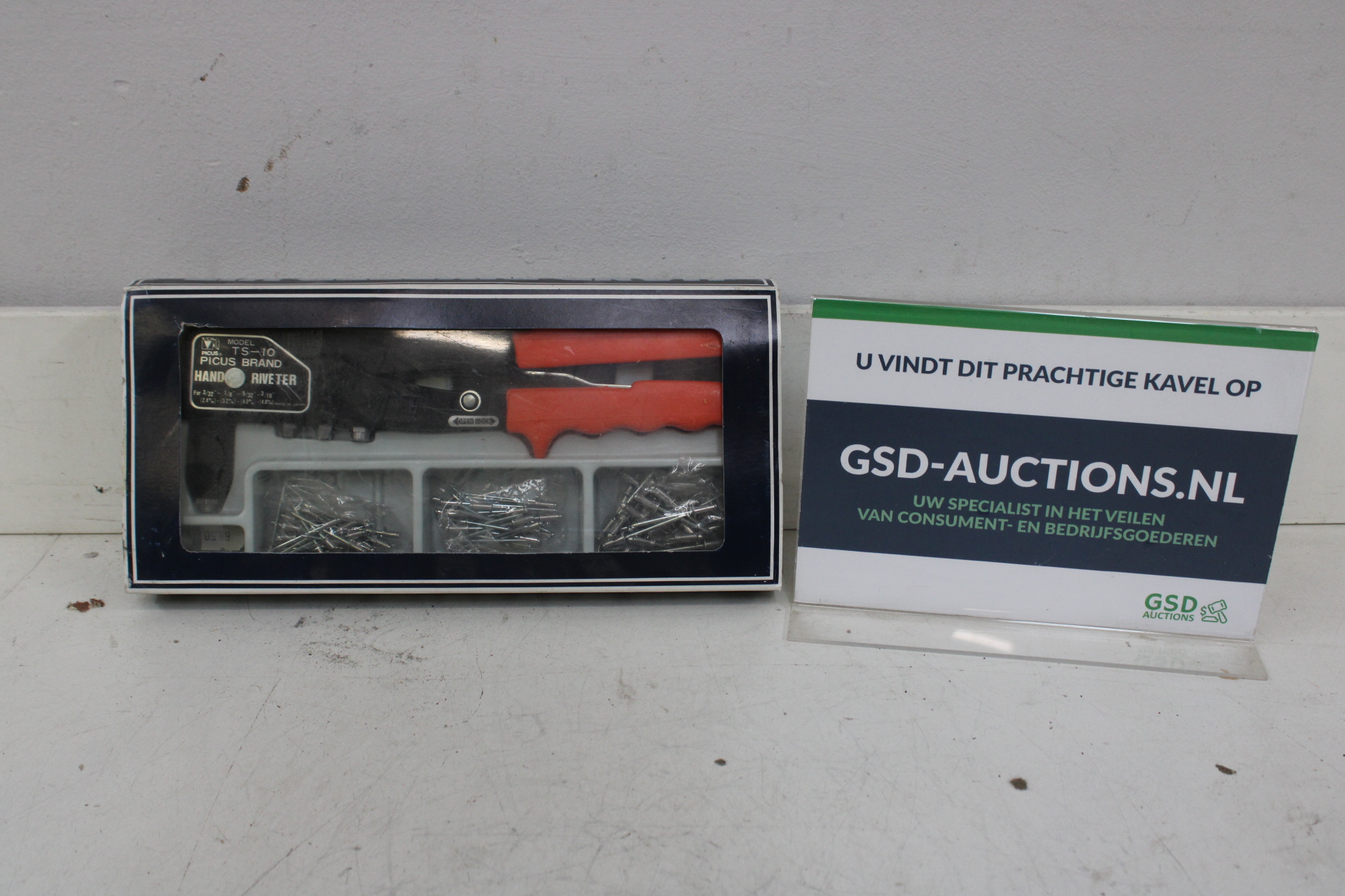 Picus TS-10 Hand Riveter Set – kavel bij GSD Auctions, Zoeterwoude
