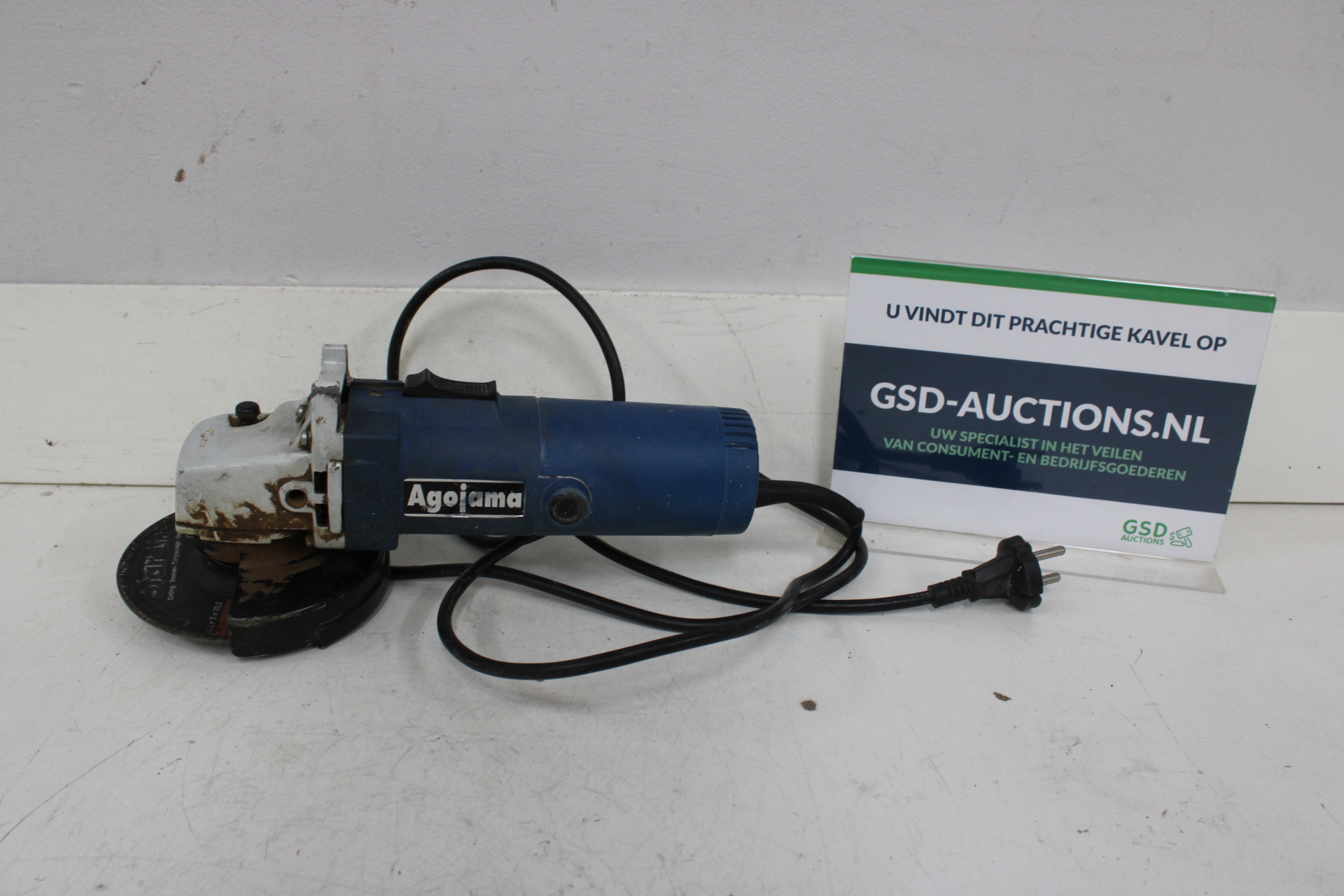 Agojama haakse slijper – kavel bij GSD Auctions, Zoeterwoude