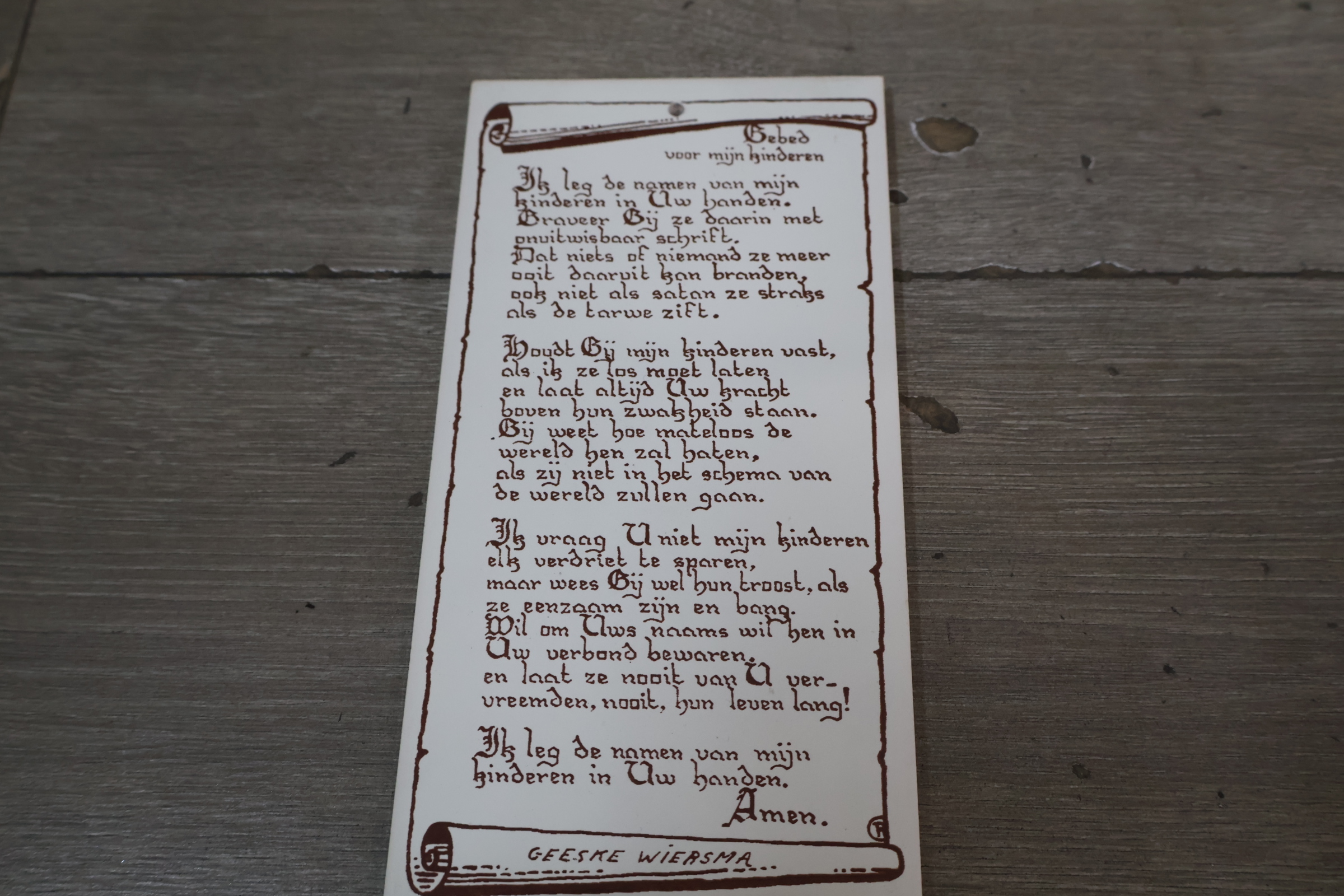 Set van 3 religieuze en inspirerende tekstborden – foto 8 – kavel bij GSD Auctions, Zoeterwoude