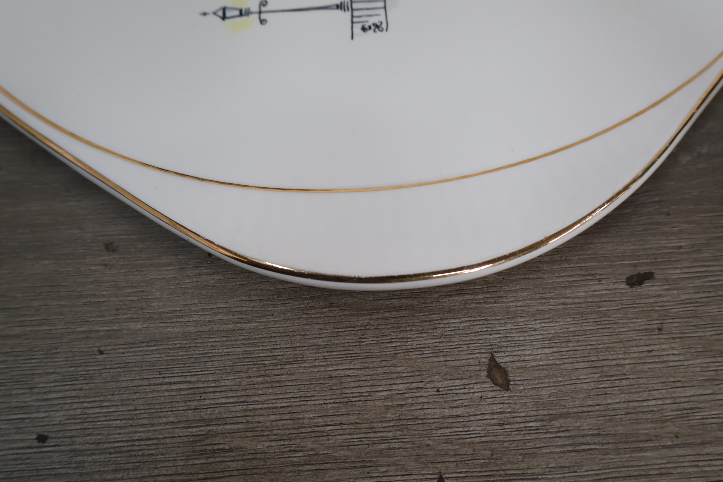 Dienblad met vintage café illustratie – foto 9 – kavel bij GSD Auctions, Zoeterwoude