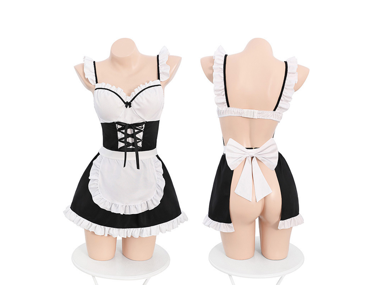 Dames verkleedkleding - sexy schoonmaakster – foto 2 – kavel bij GSD Auctions, Zoeterwoude