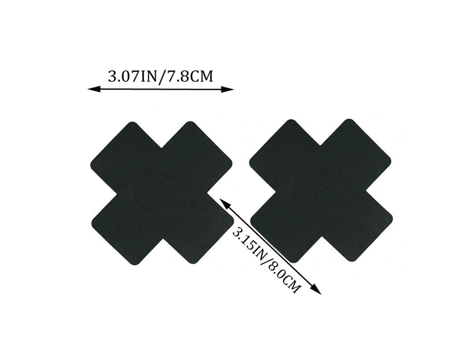 Tepelcovers - kruis - zwart – foto 3 – kavel bij GSD Auctions, Zoeterwoude