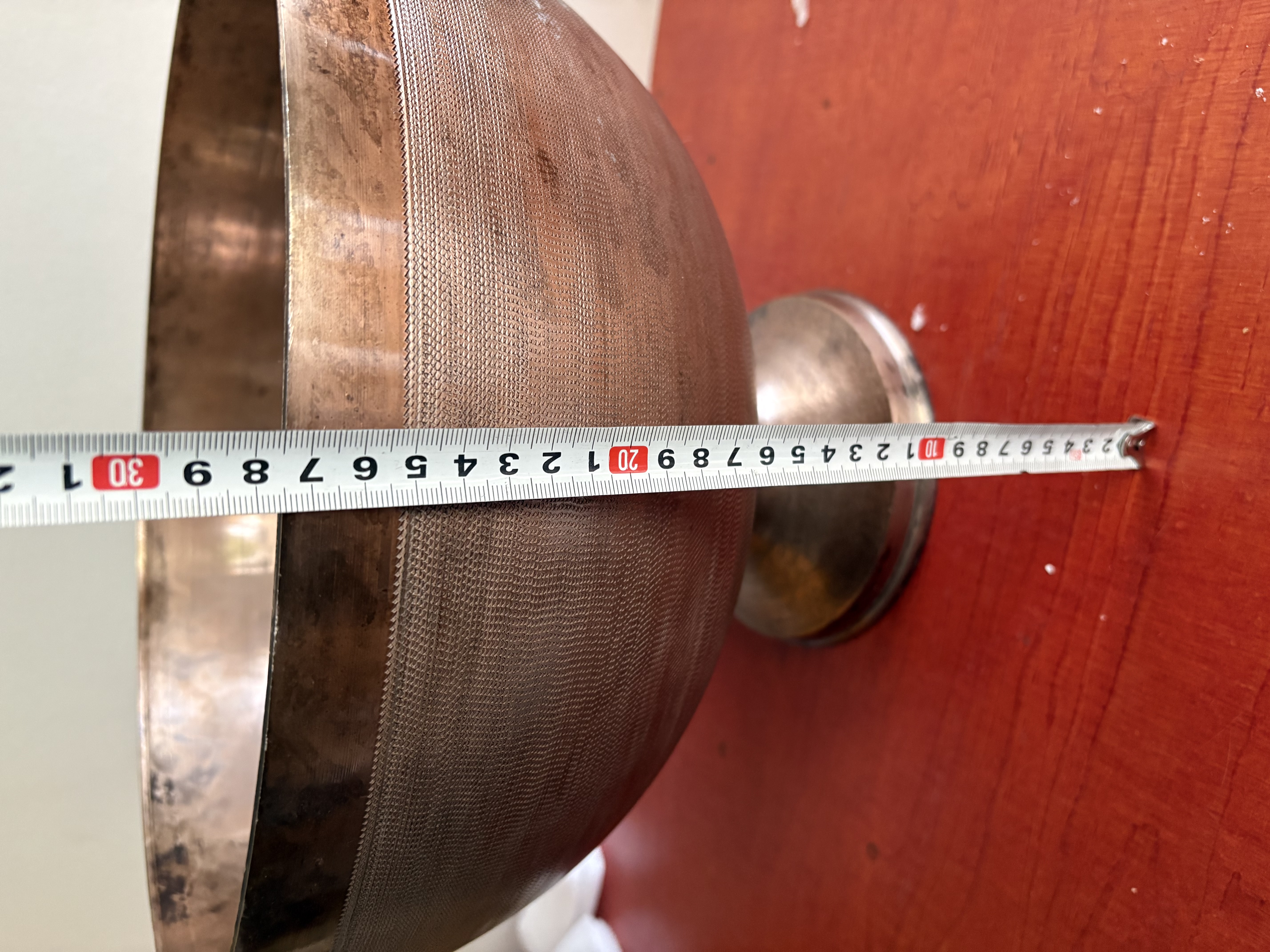 Grote fruitschaal Aluminium nieuwe – foto 5 – kavel bij GSD Auctions, Zoeterwoude