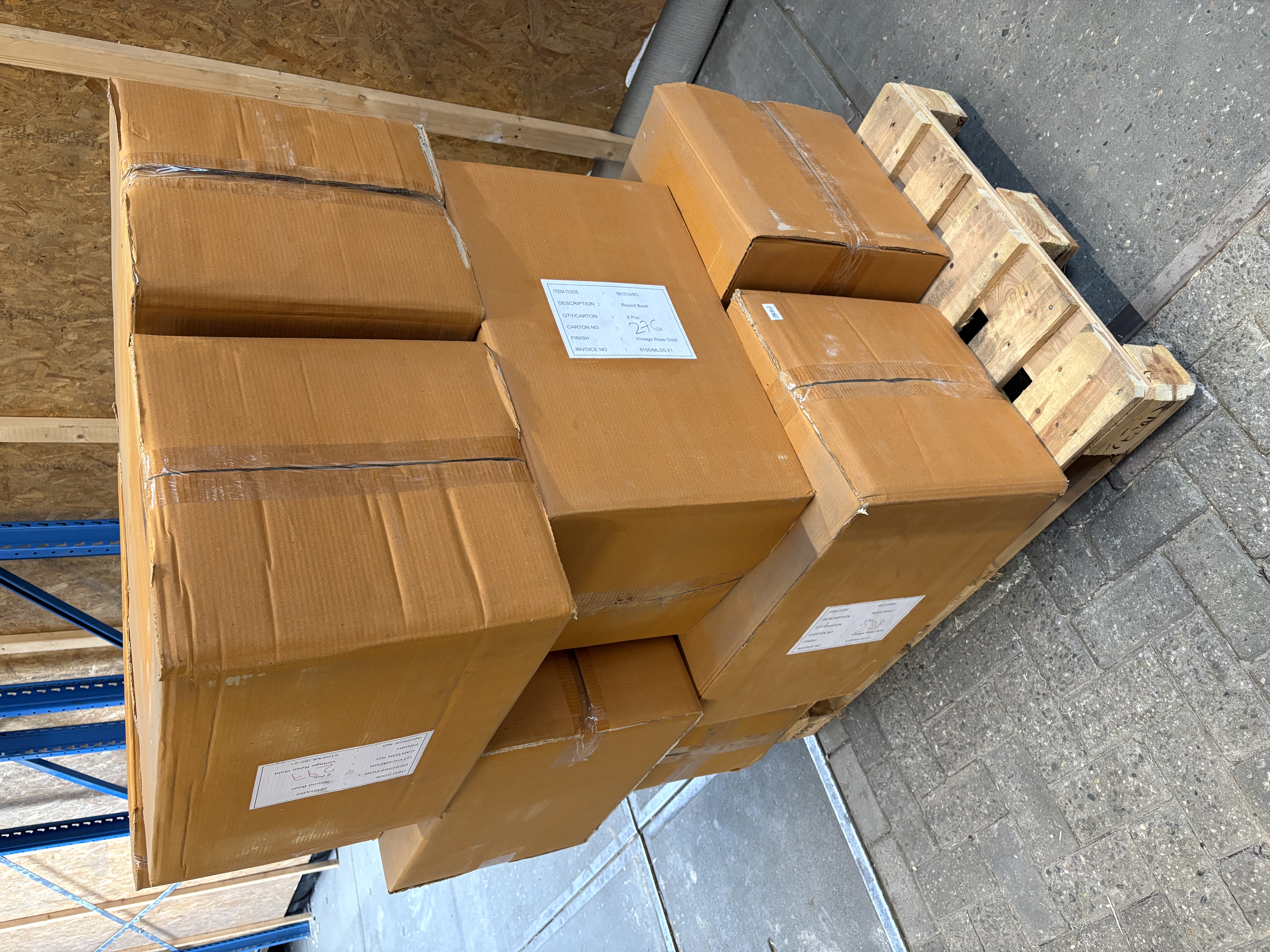 Pallet fruitschaal Aluminium nieuwe – foto 8 – kavel bij GSD Auctions, Zoeterwoude