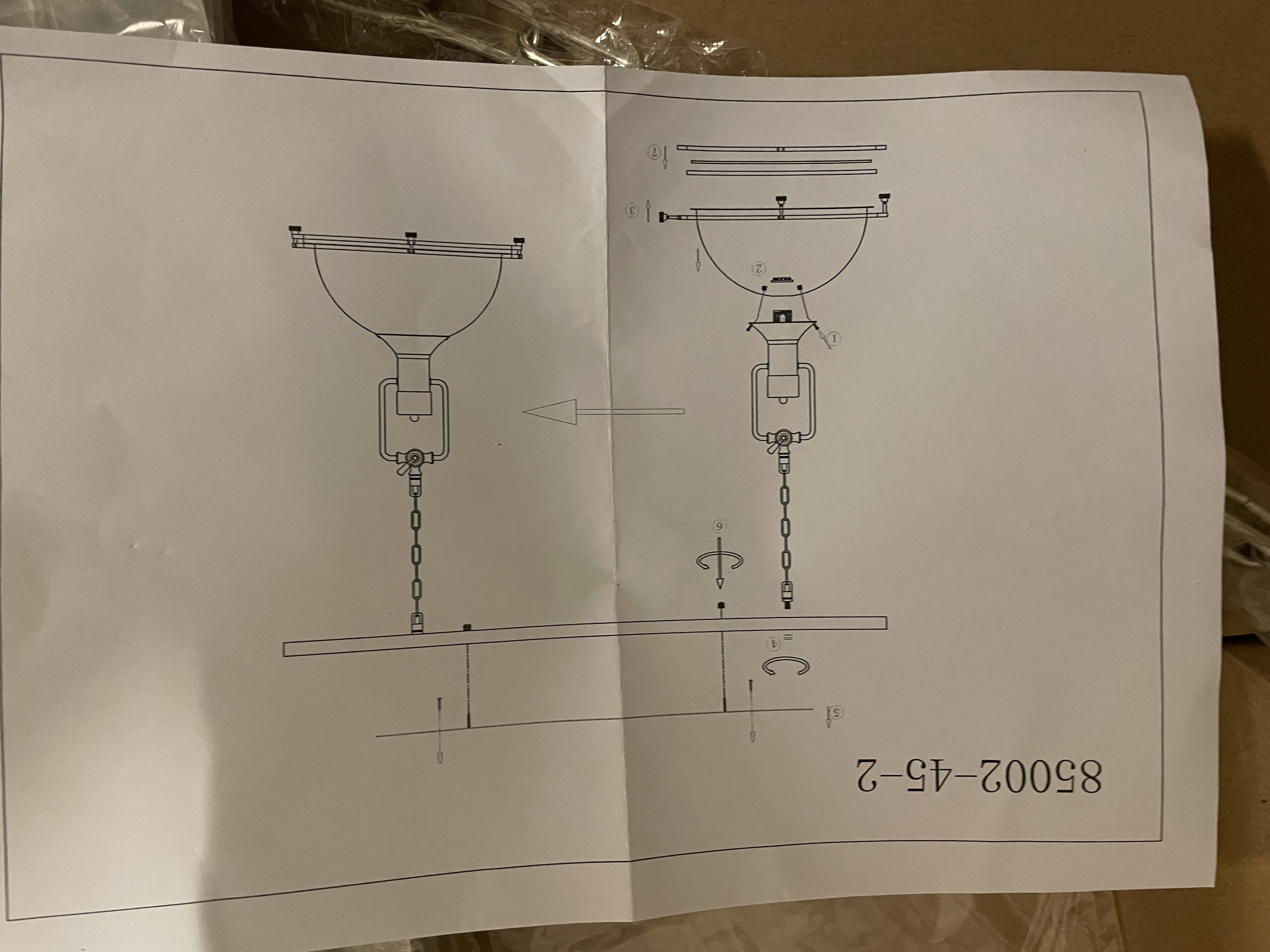 Industriële rvs hanglamp met 2 lampen (nieuw in doos) – foto 5 – kavel bij GSD Auctions, Zoeterwoude