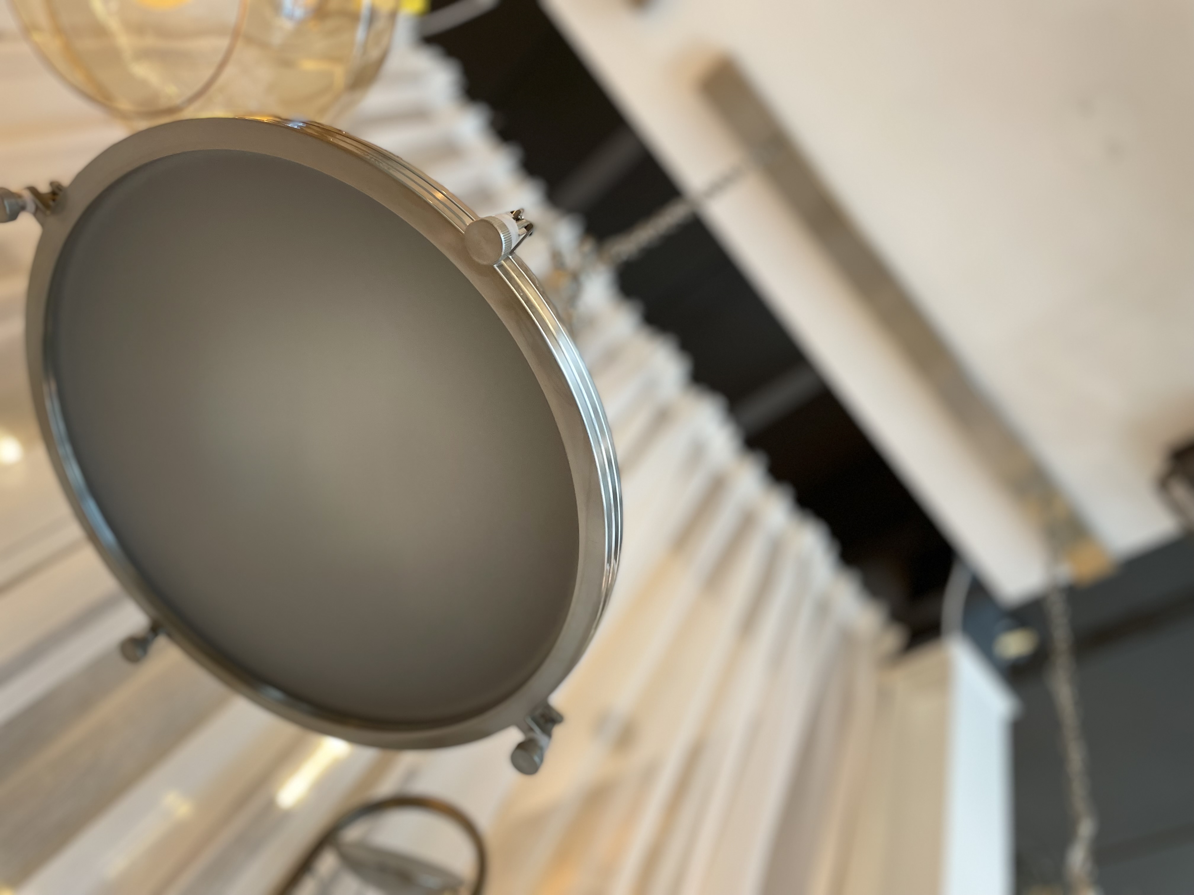 Industriële rvs hanglamp met 2 lampen (nieuw in doos) – foto 2 – kavel bij GSD Auctions, Zoeterwoude