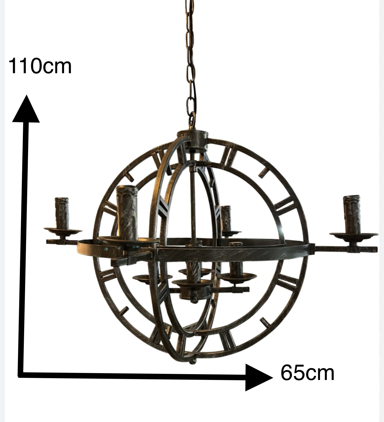Hanglamp kompas – foto 5 – kavel bij GSD Auctions, Zoeterwoude