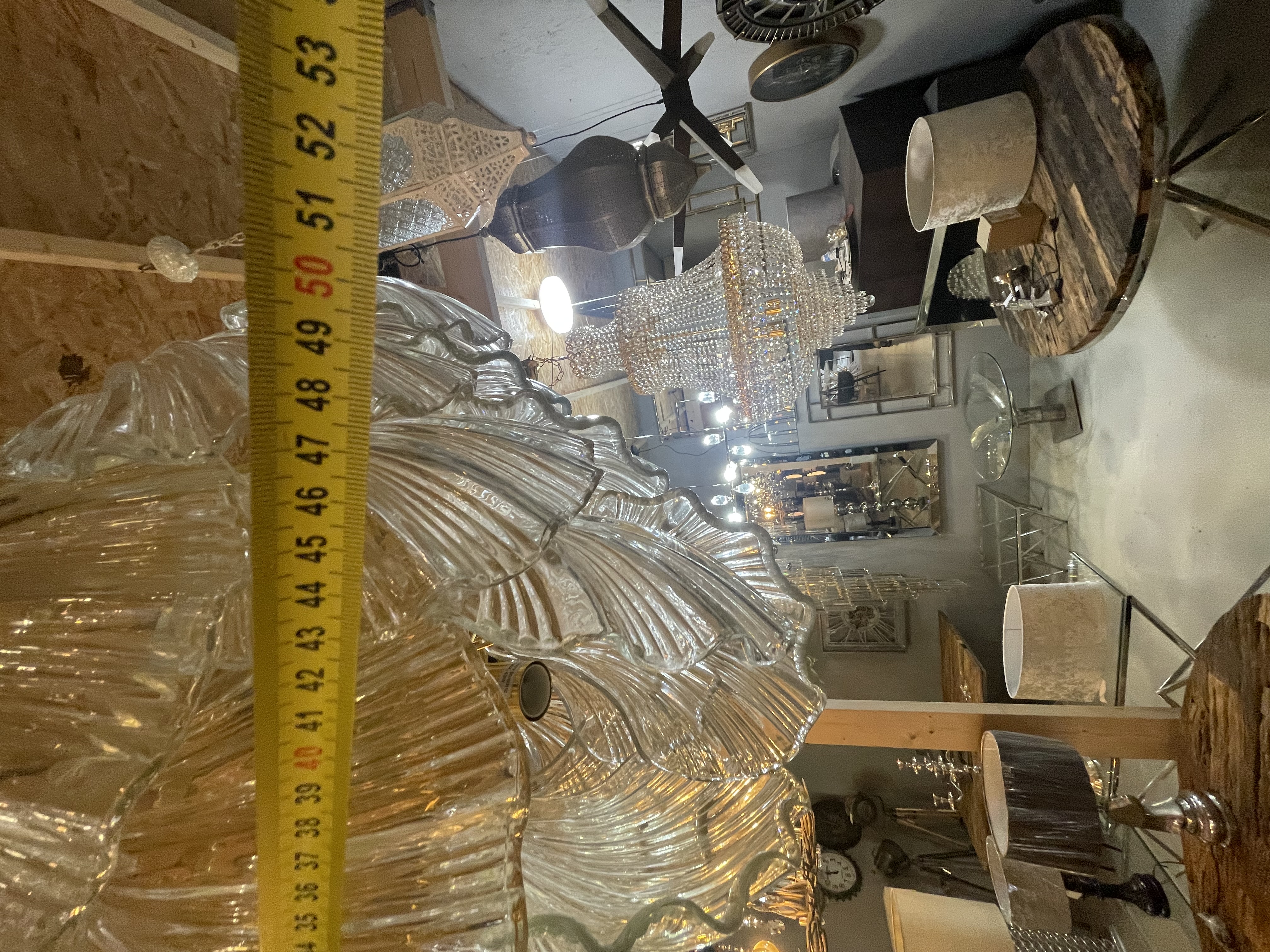 Plafondlamp met schelpen (nieuwe) – foto 5 – kavel bij GSD Auctions, Zoeterwoude
