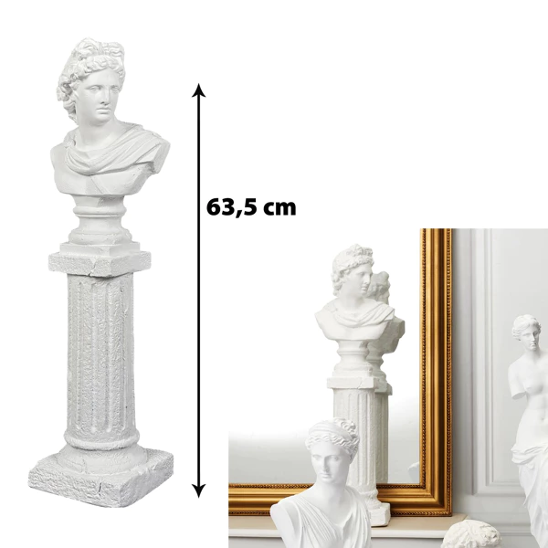 Beeld buste magnesia – kavel bij GSD Auctions, Zoeterwoude