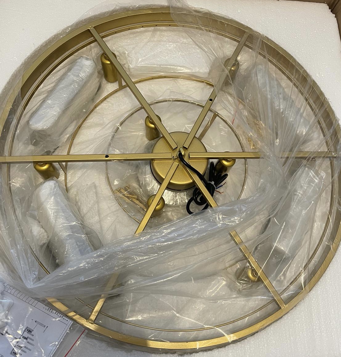Kristallen kroonluchter Smokey kristallen Ø60cm – foto 4 – kavel bij GSD Auctions, Zoeterwoude