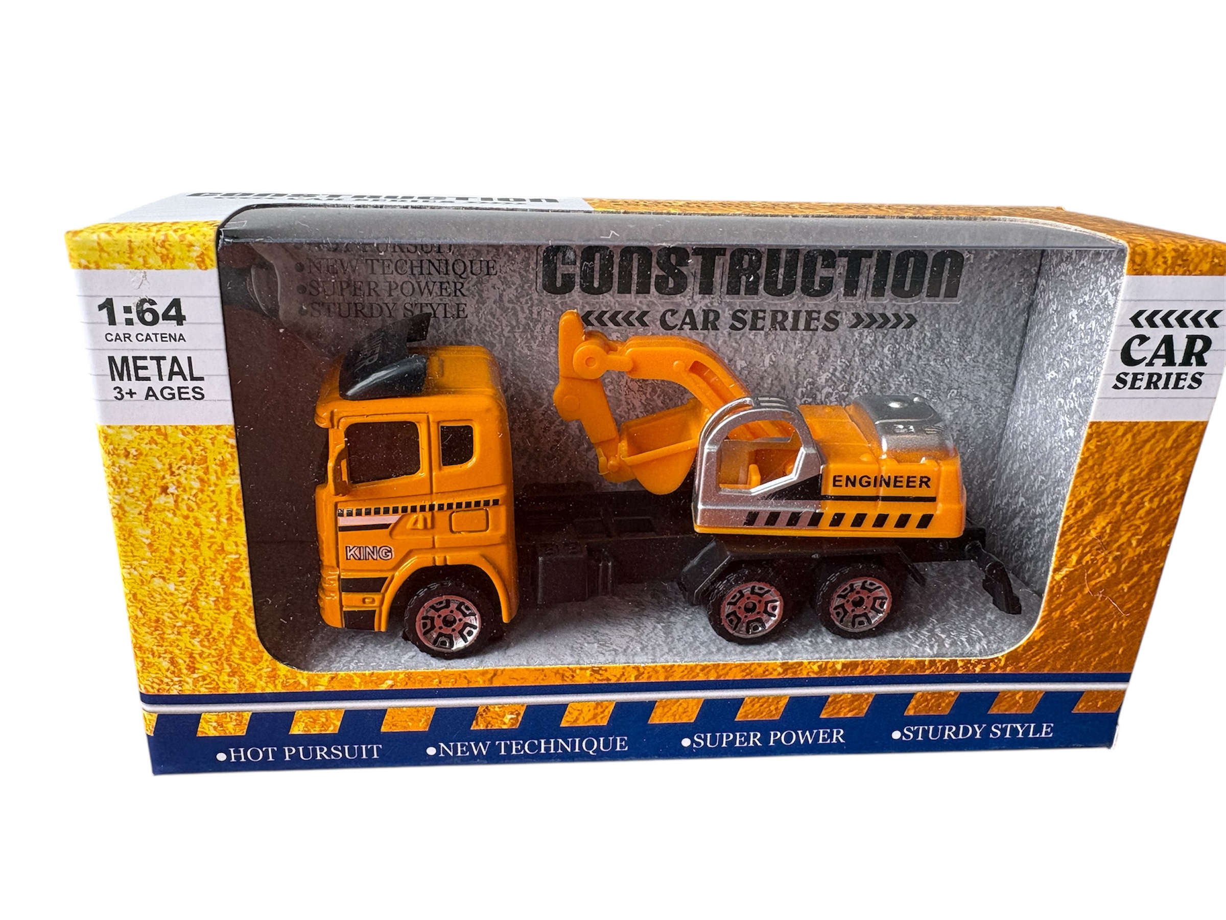 3 gele spel auto's nieuwe – foto 4 – kavel bij GSD Auctions, Zoeterwoude