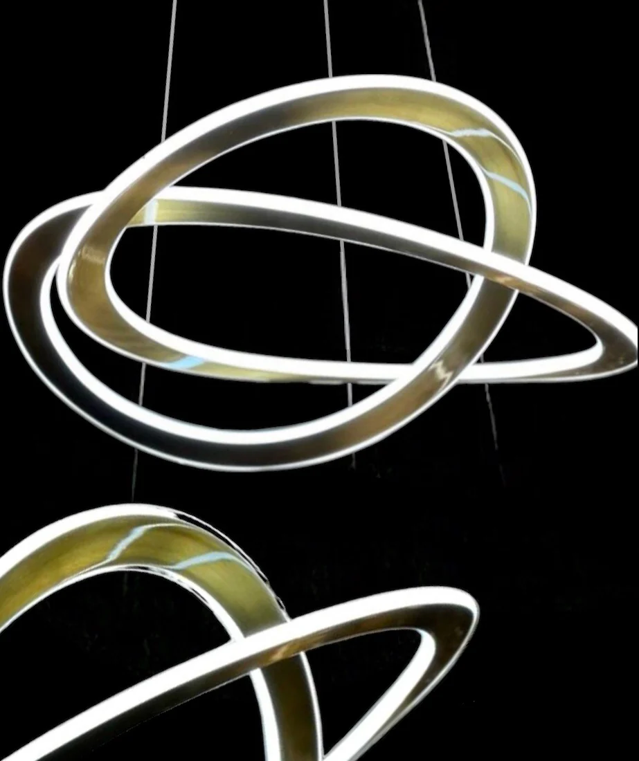 Infinity Led design plafondlamp 60cm – foto 2 – kavel bij GSD Auctions, Zoeterwoude