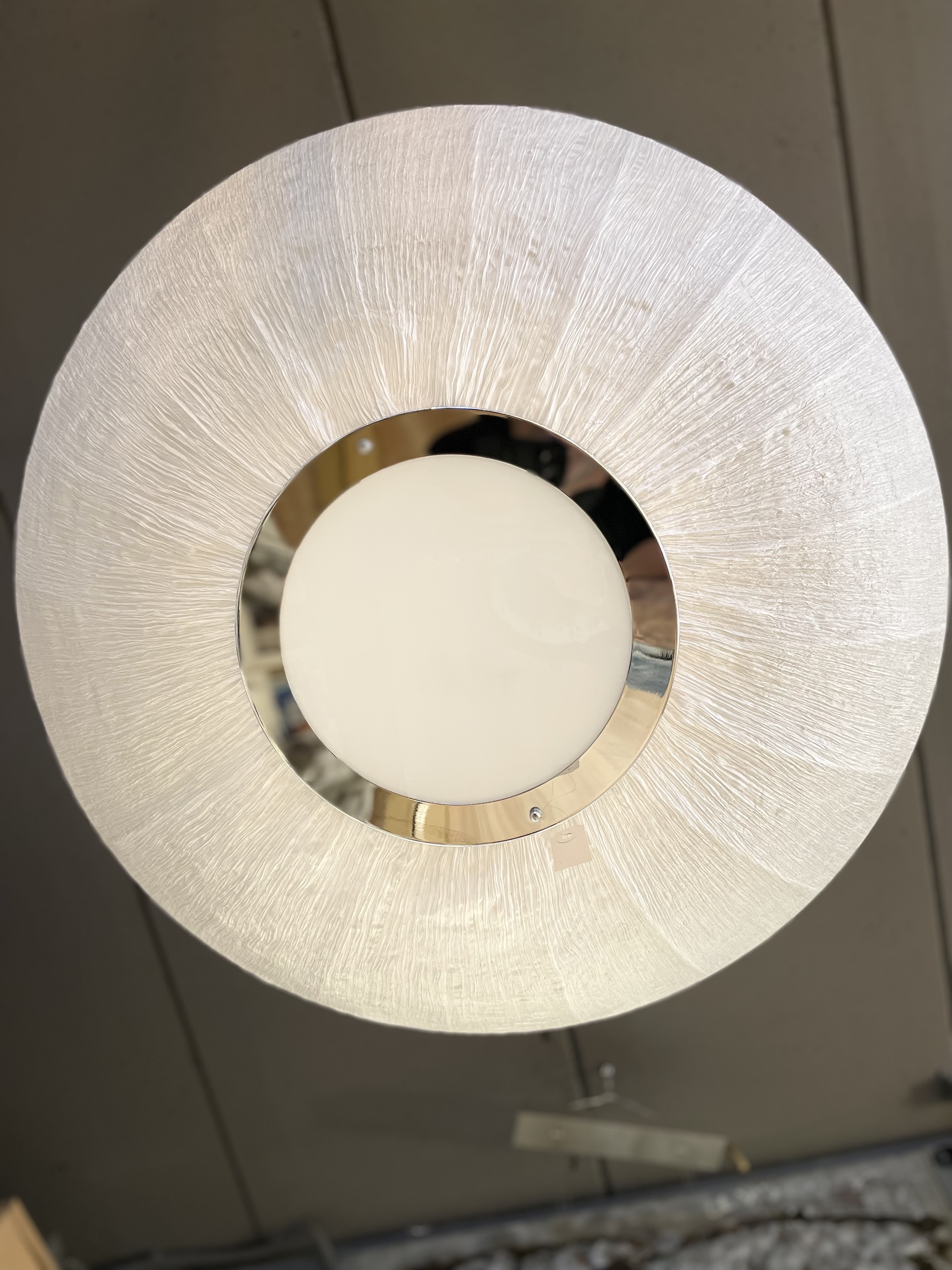 Design hanglamp wit doek (nieuw in doos) – foto 3 – kavel bij GSD Auctions, Zoeterwoude