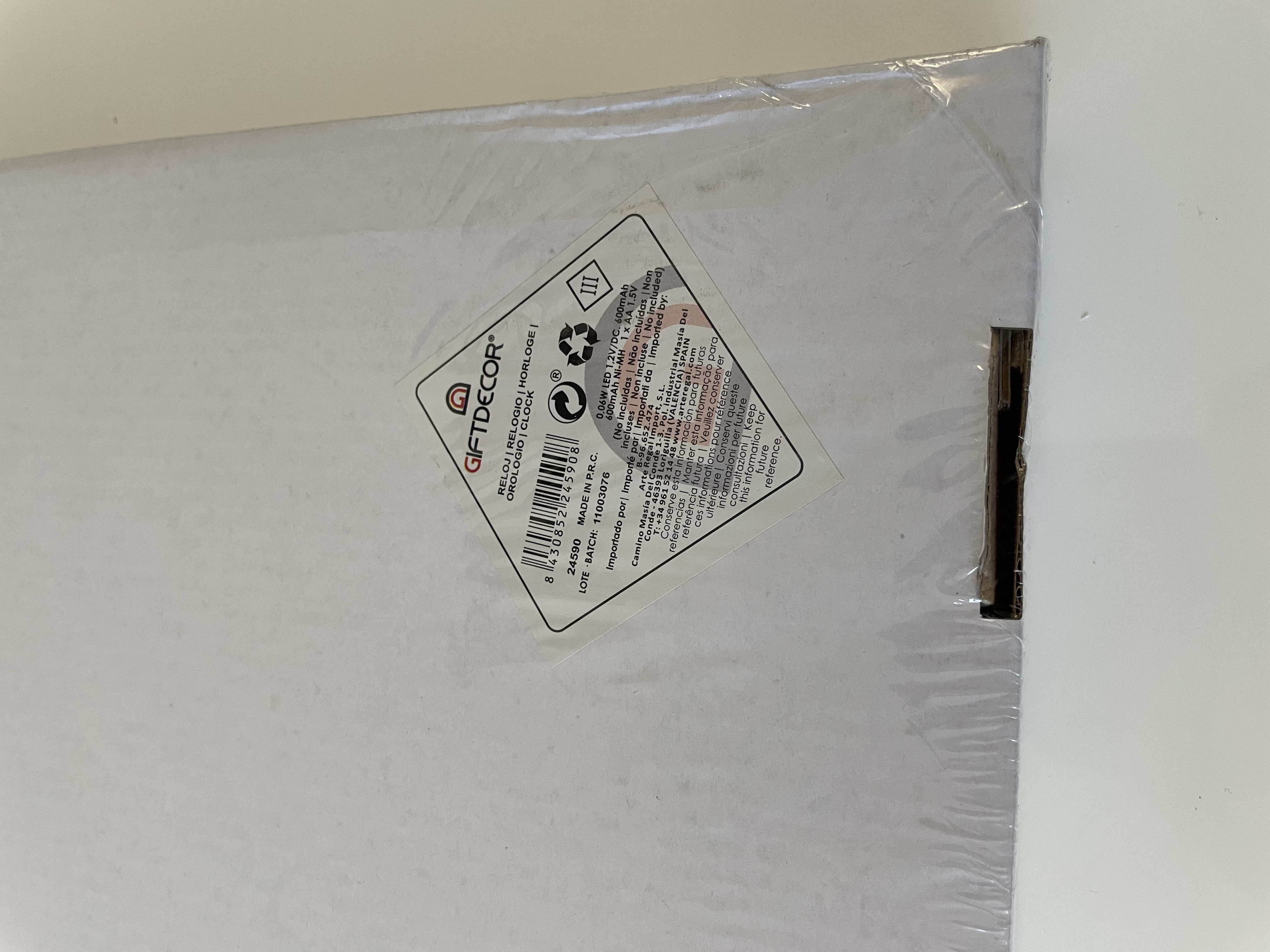 Wandklok retour of niet gecontroleerd (**1) – foto 5 – kavel bij GSD Auctions, Zoeterwoude