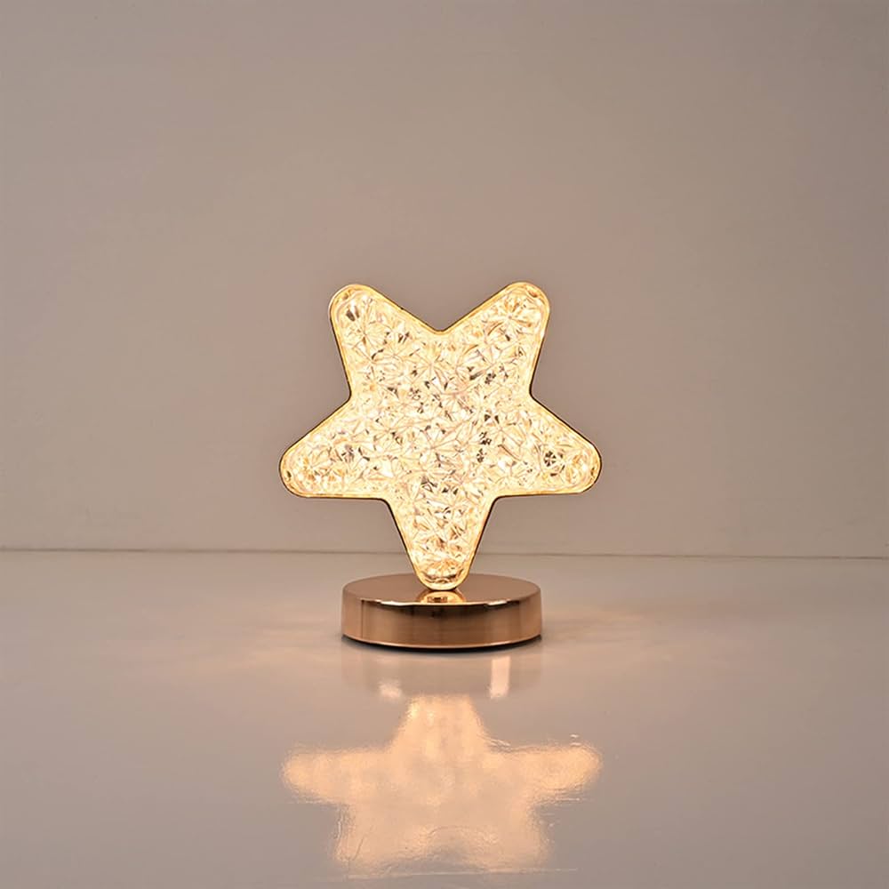 Tafellamp Ster - Nachtlampje LED met Dimmer – kavel bij GSD Auctions, Zoeterwoude