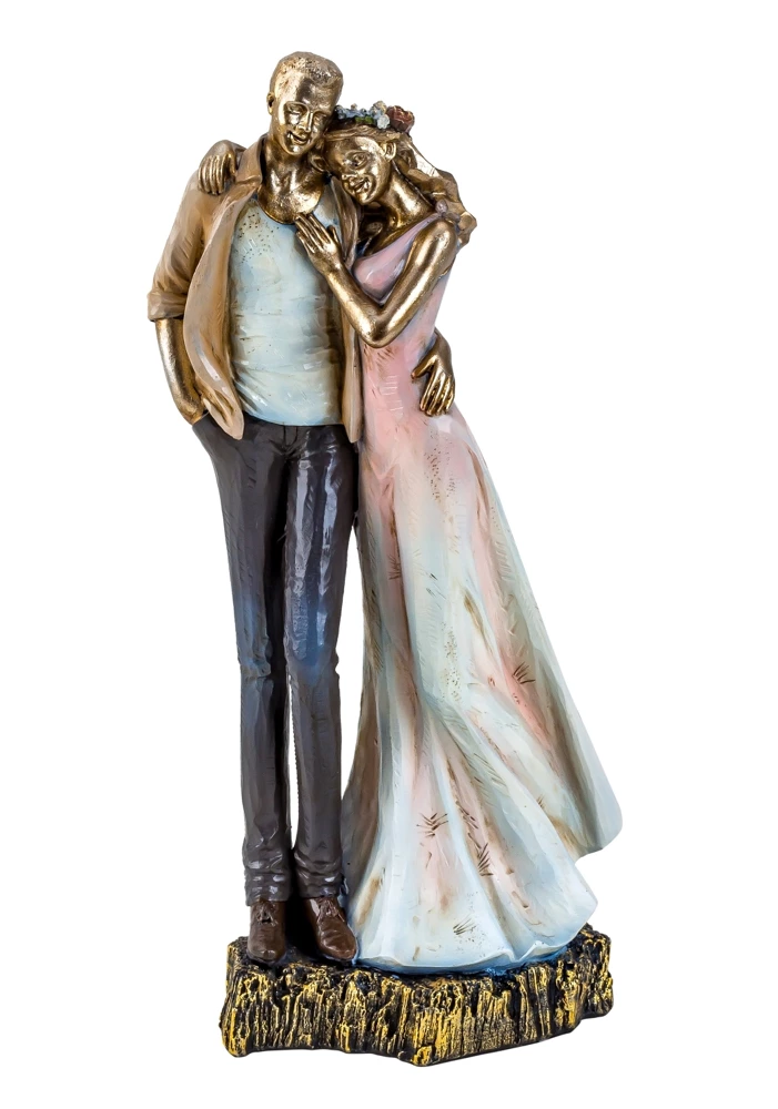 Beeld van een Paar "Exclusive Style" staand h = 27cm b =12cm – kavel bij GSD Auctions, Zoeterwoude