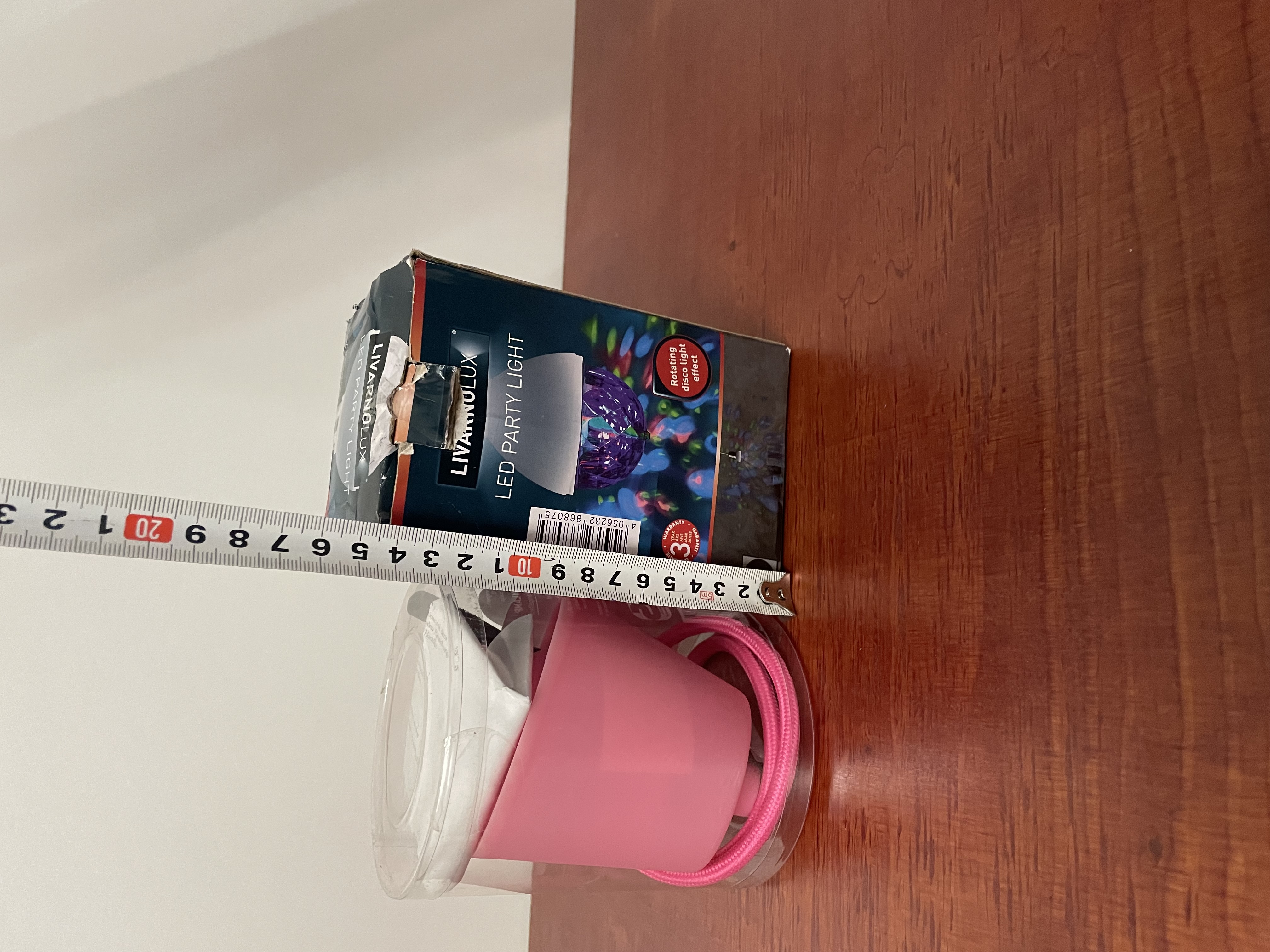 Roze fitting met discolamp – foto 5 – kavel bij GSD Auctions, Zoeterwoude