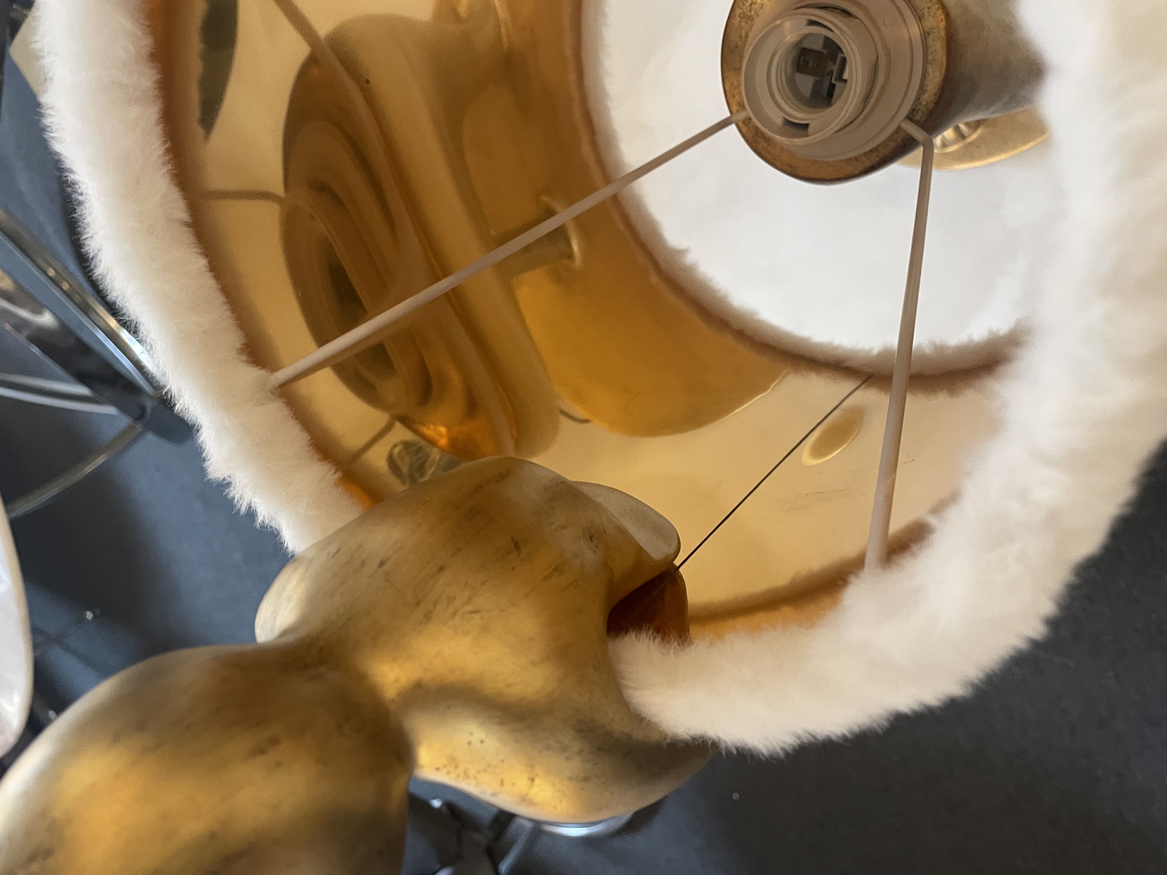 Tafellamp konijn goud met wit 68cm (nieuwe product) – foto 5 – kavel bij GSD Auctions, Zoeterwoude