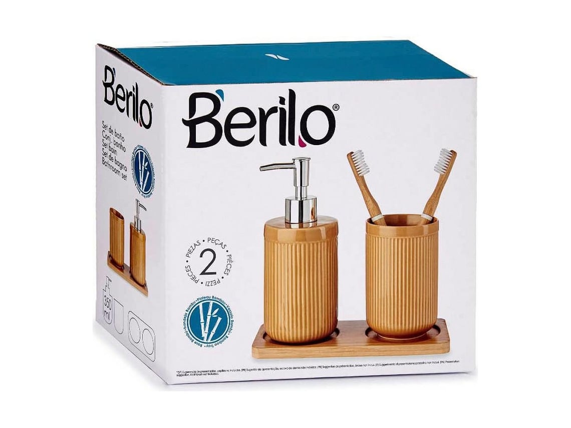 Keramiek badkamer set met bamboe – foto 4 – kavel bij GSD Auctions, Zoeterwoude