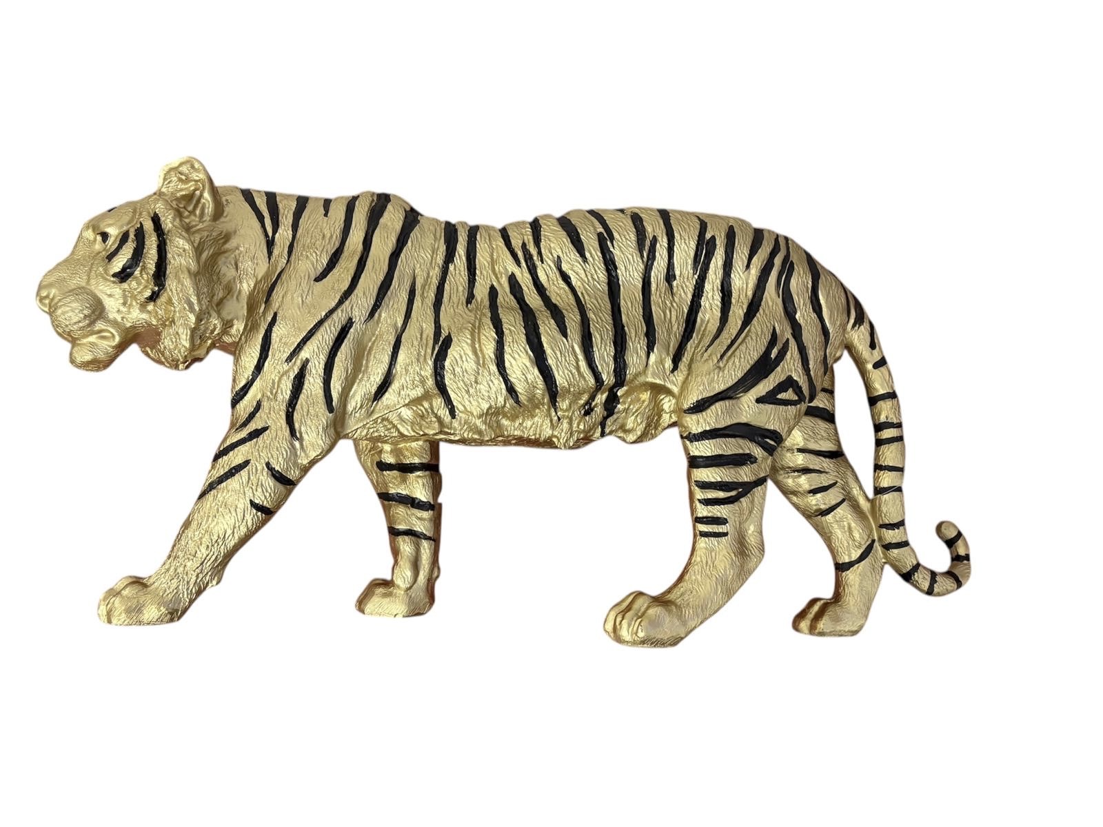 Grote Luxe decoratie goudkleurig tijger van L66 cm (nieuwe) – foto 4 – kavel bij GSD Auctions, Zoeterwoude
