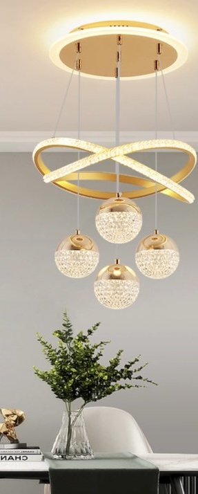Lamp led koperkleurige frame – kavel bij GSD Auctions, Zoeterwoude