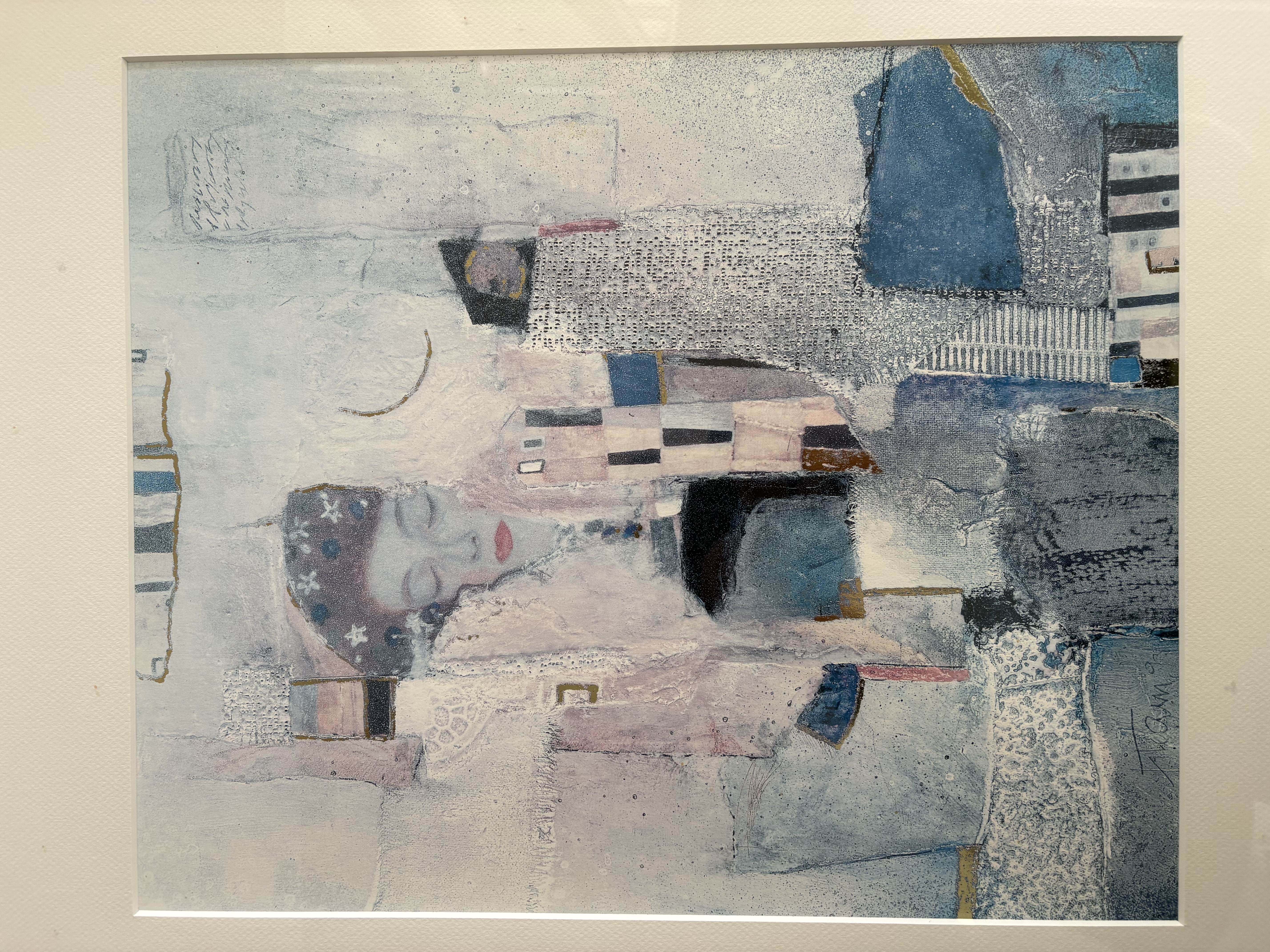 Schilderij met mooie gouden lijst glas voor – foto 4 – kavel bij GSD Auctions, Zoeterwoude