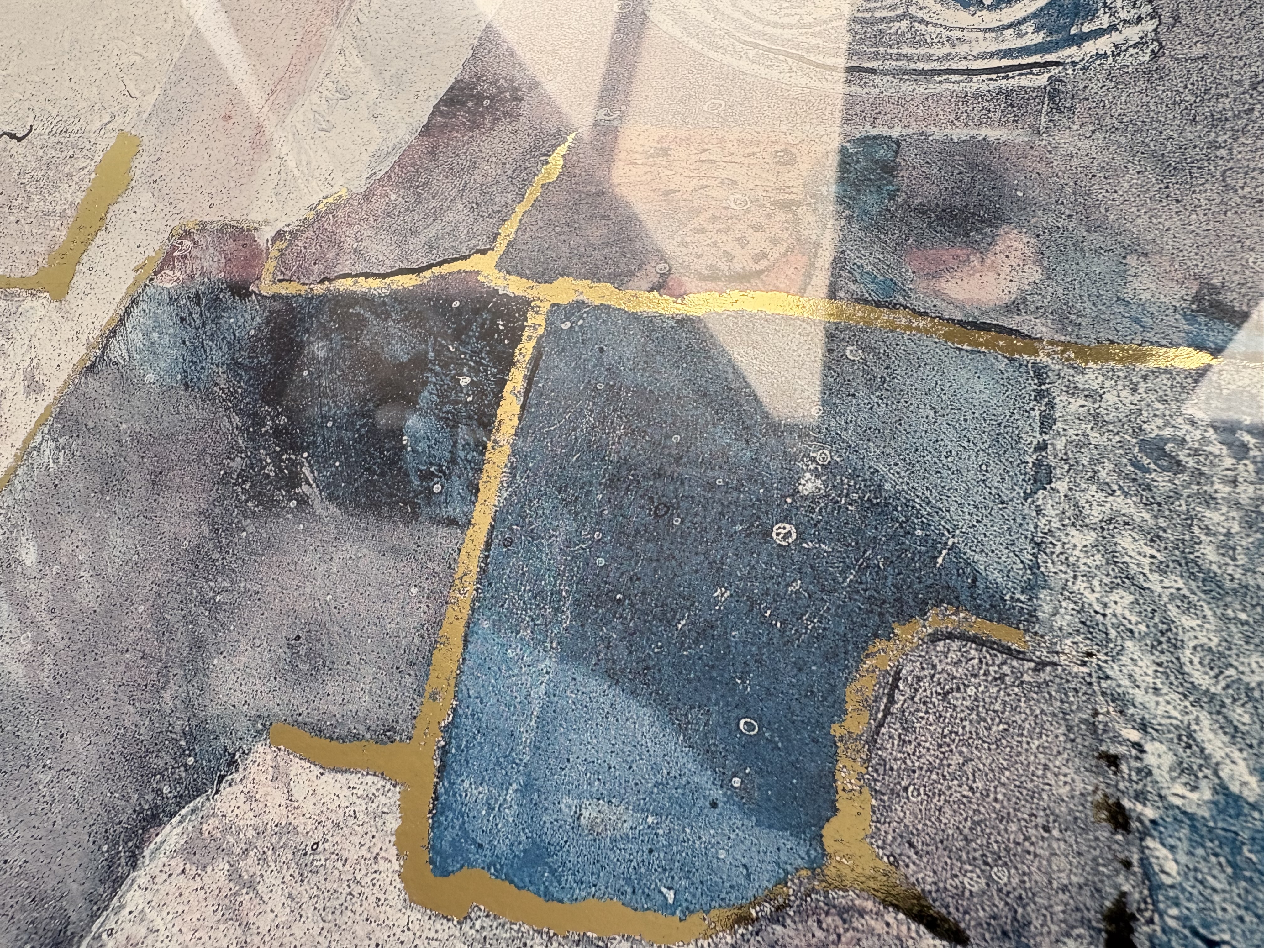 Schilderij met mooie lijst en glas voor – foto 3 – kavel bij GSD Auctions, Zoeterwoude