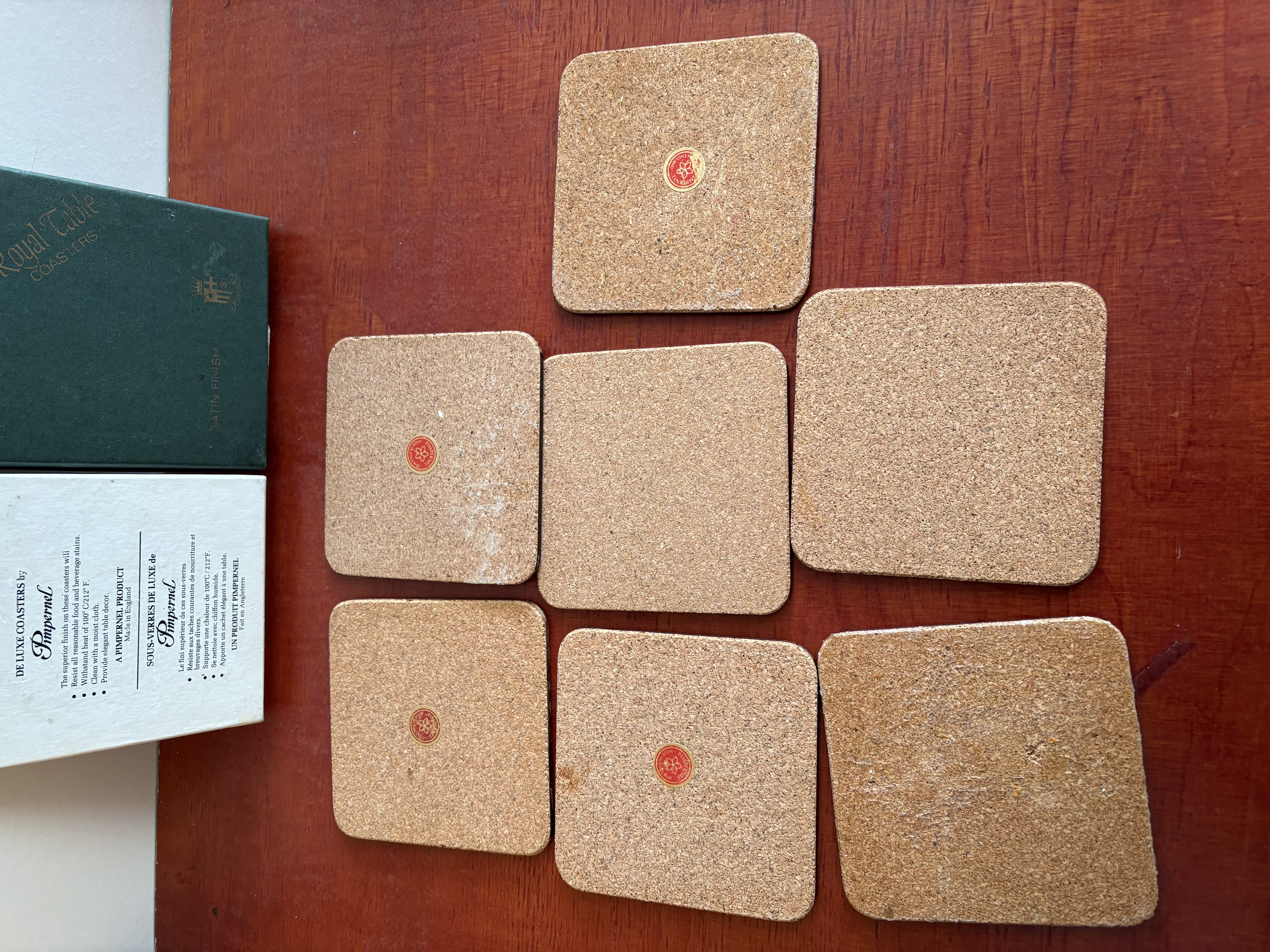 Royal Table onderzetters voor glazen – foto 9 – kavel bij GSD Auctions, Zoeterwoude