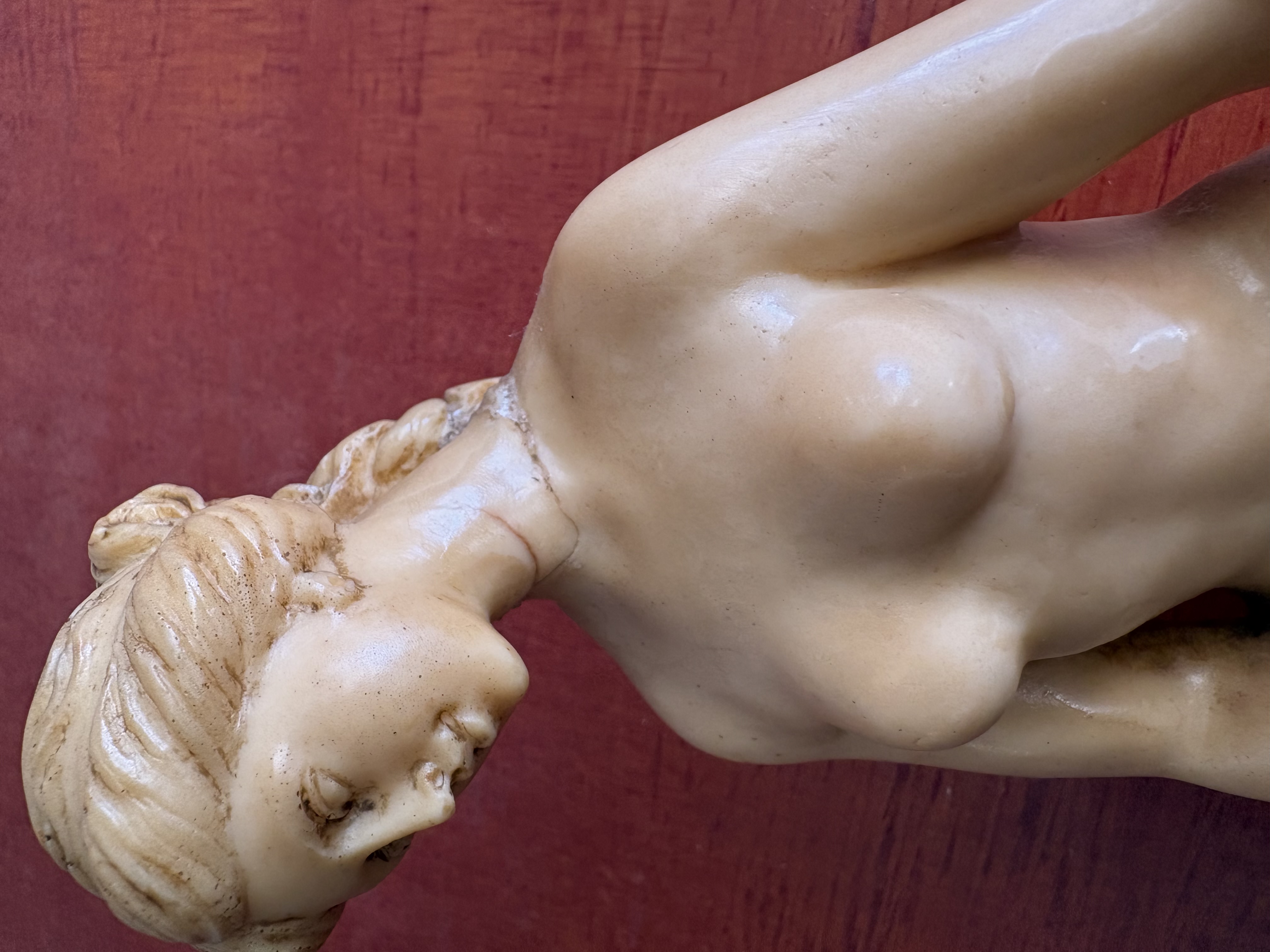 Grote beeld van een vrouw uit Italy (A.Santini) – foto 8 – kavel bij GSD Auctions, Zoeterwoude